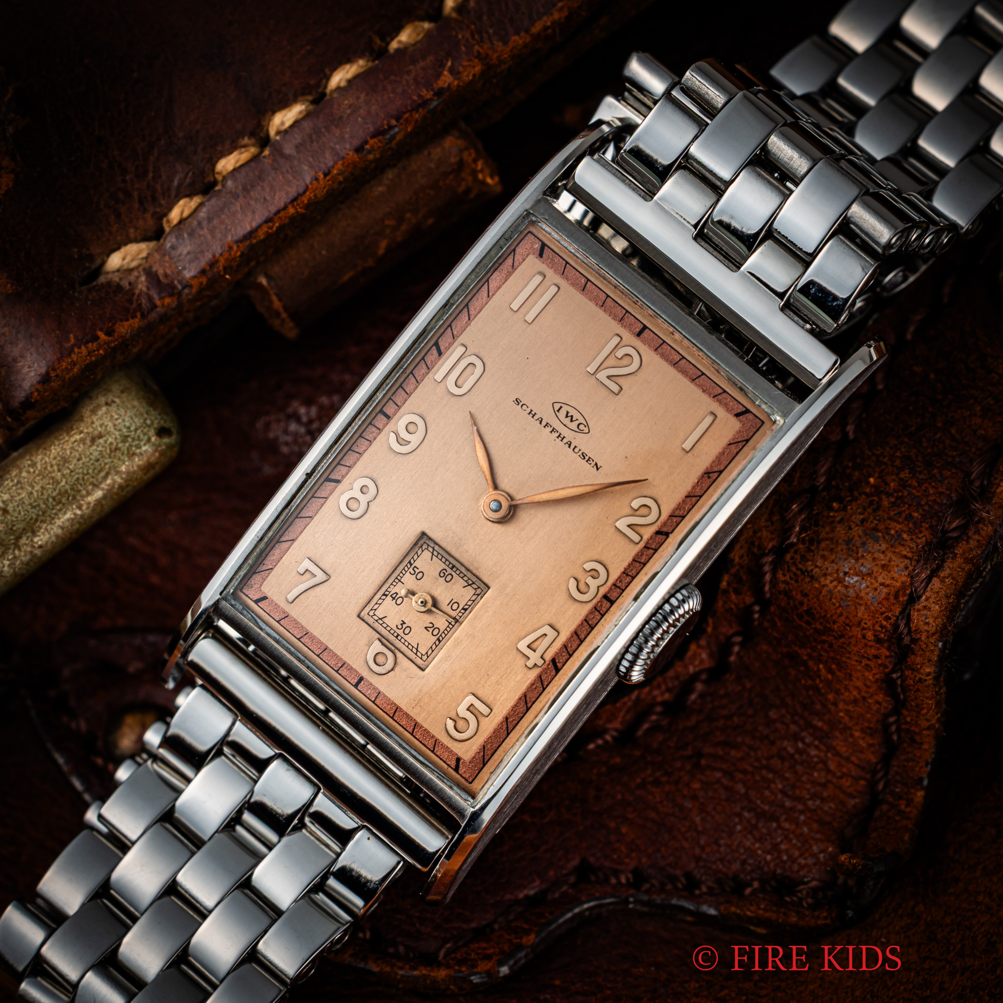FIREKIDS｜ファイアーキッズ / IWC Cal.87搭載レクタンギュラーケース