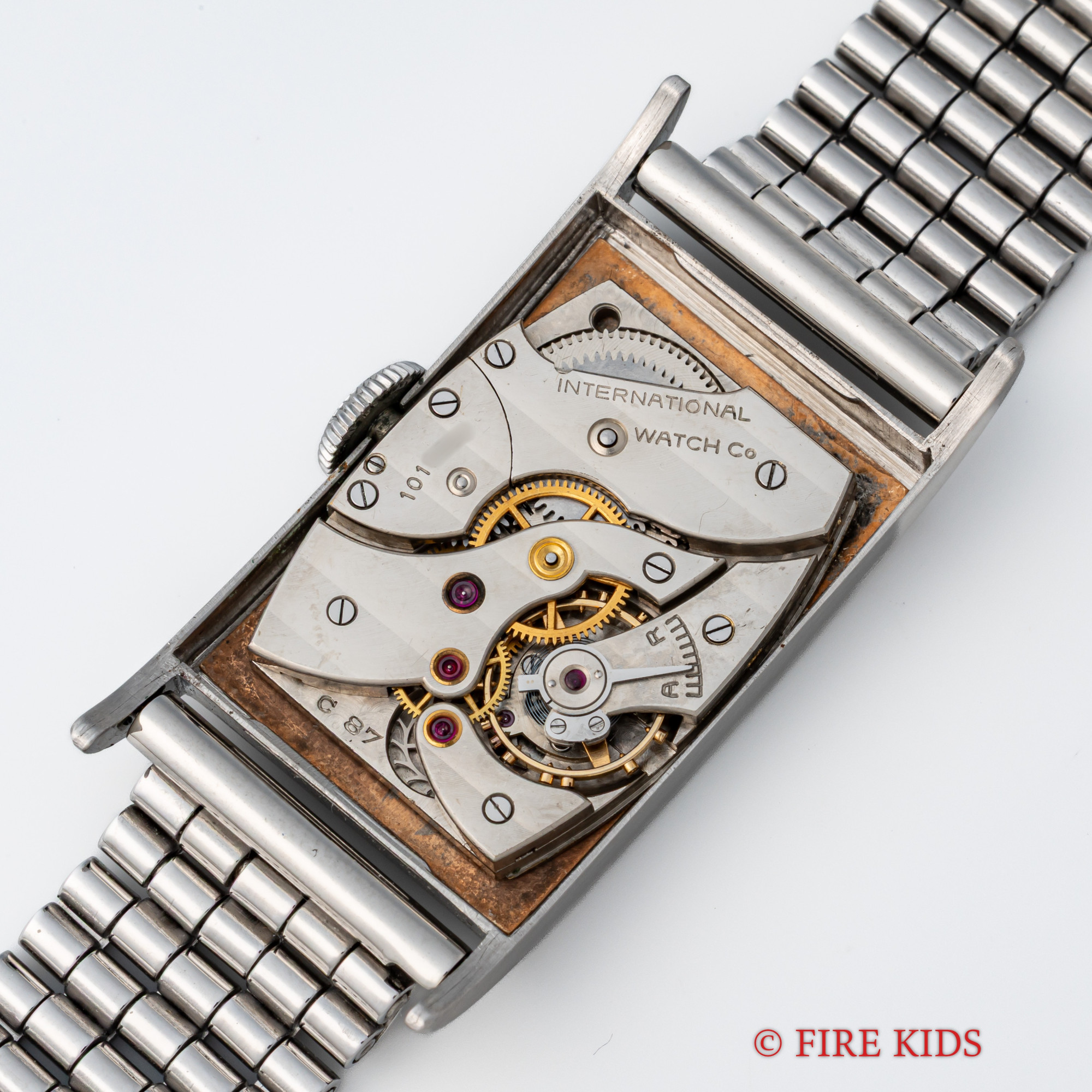 FIREKIDS｜ファイアーキッズ / IWC Cal.87搭載レクタンギュラーケース