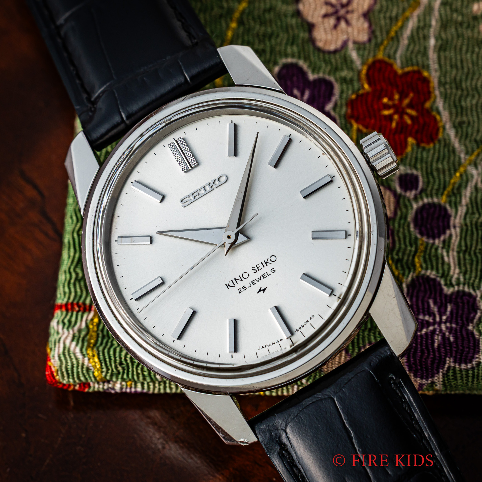セイコー SEIKO キングセイコー 44KS 1968年製 Ref.44-9990 手巻き セイコー亀戸メダリオン 最後期型