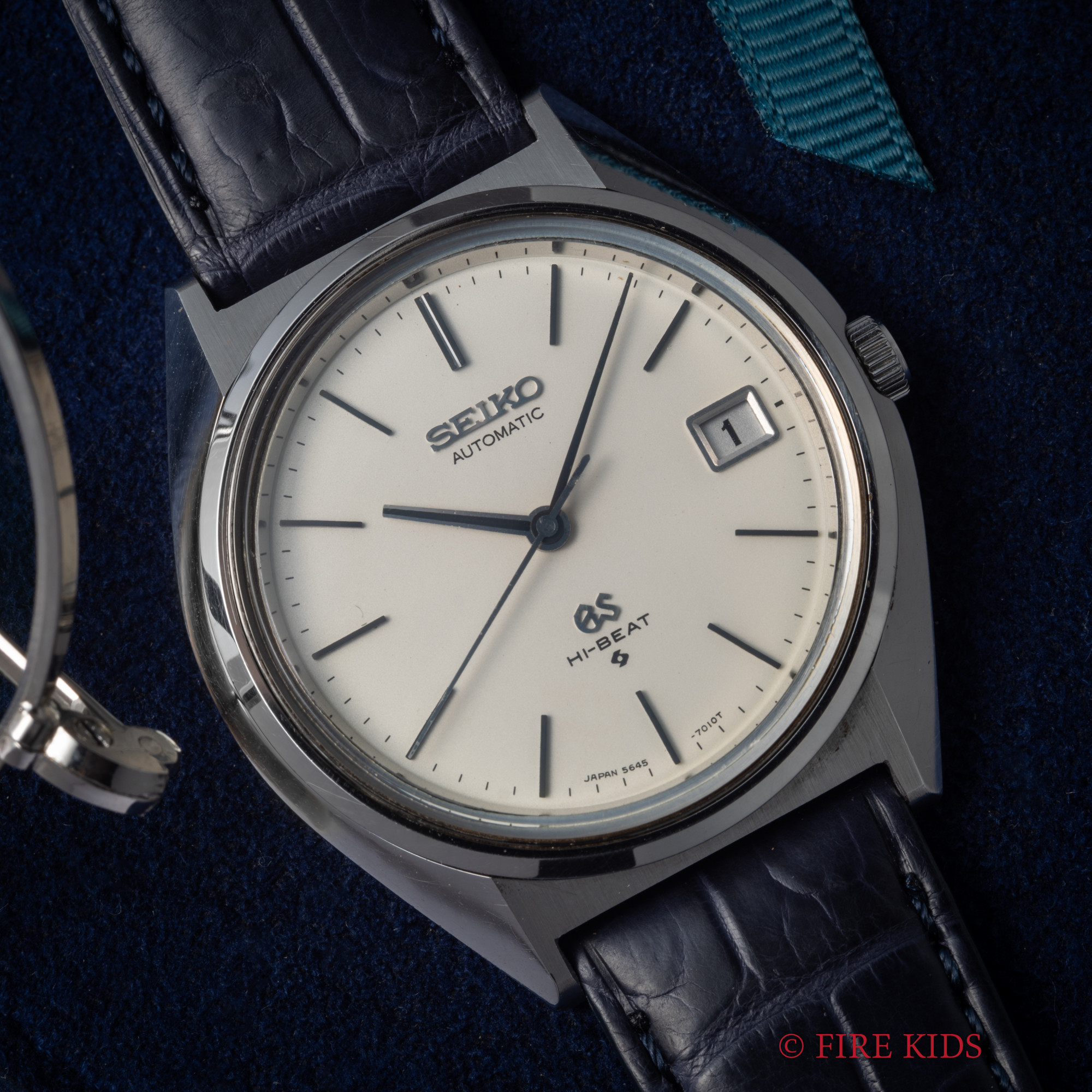 セイコー SEIKO グランドセイコー 56GS 1971年製 Ref.5645-7010 自動巻 ハイビート セイコースタイル 純正尾錠付