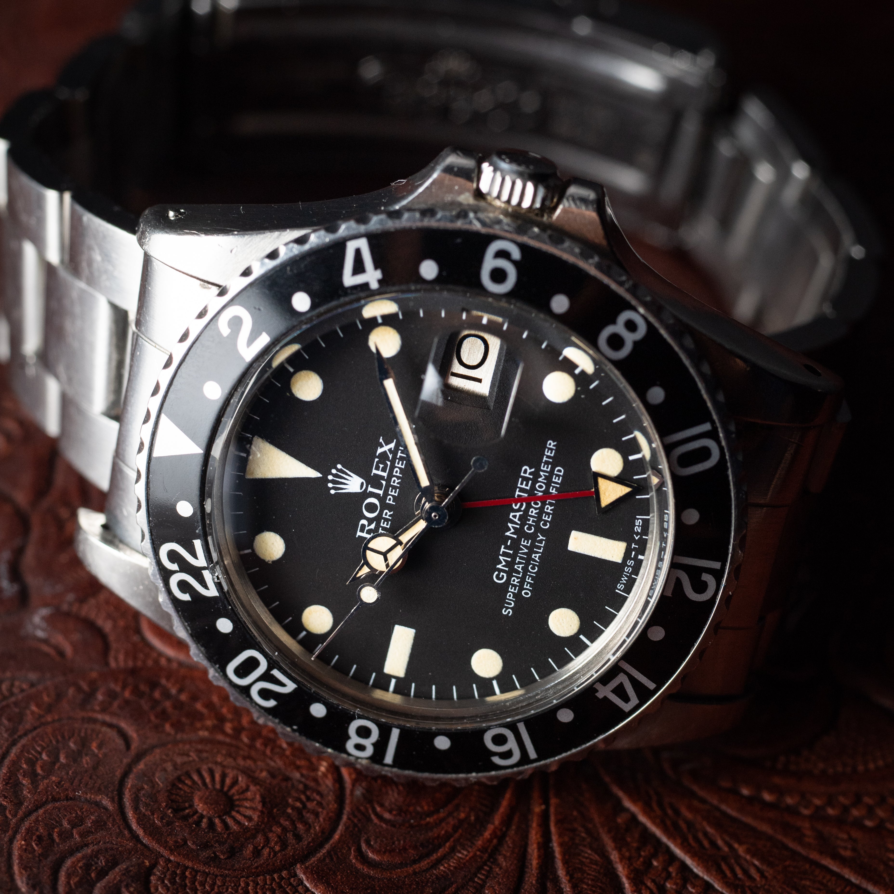 ロレックス GMTマスター 1978年製 Ref.1675 純正オイスターブレス