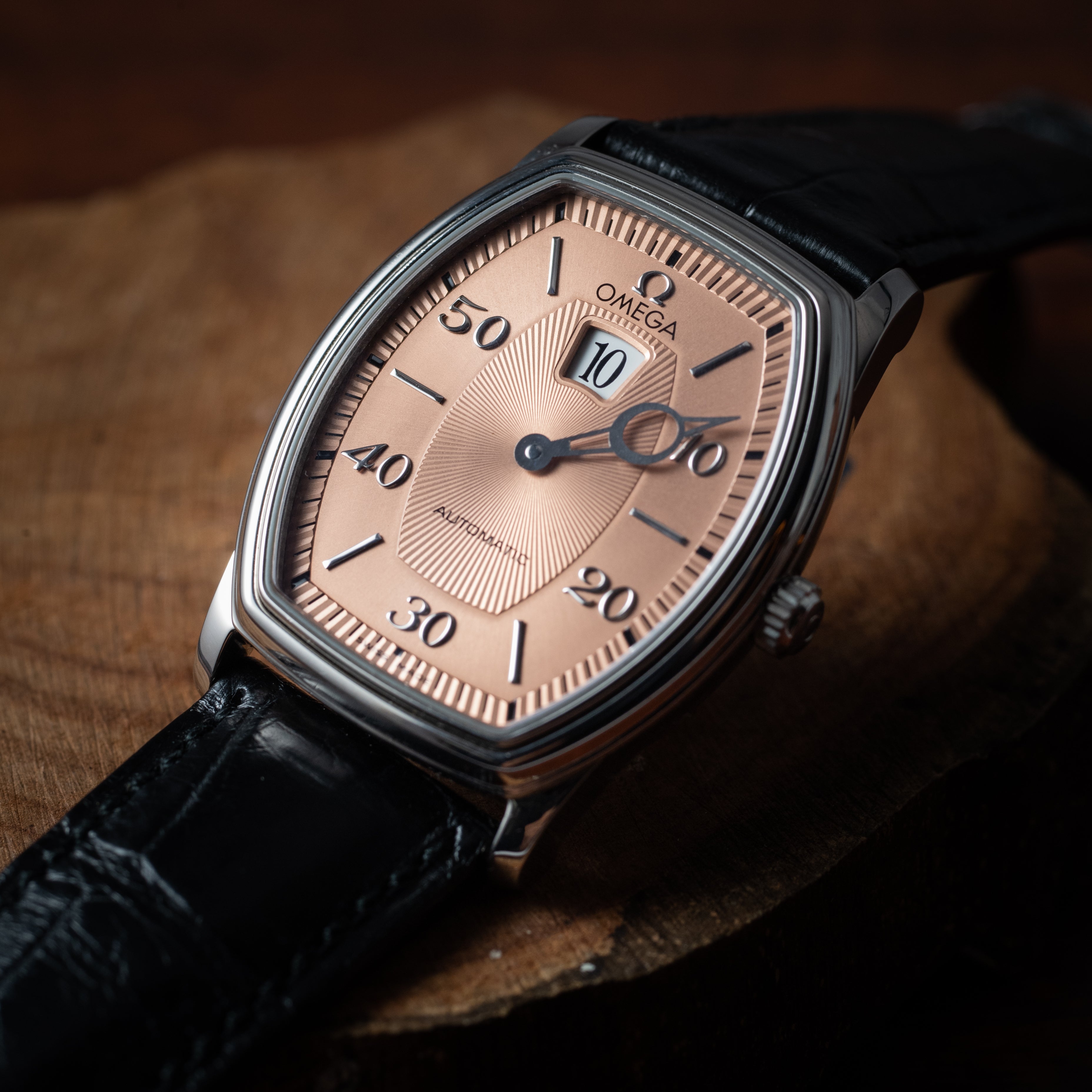 オメガ ジャンピングアワー 1998年製 ギャラ、タグ、説明書付き