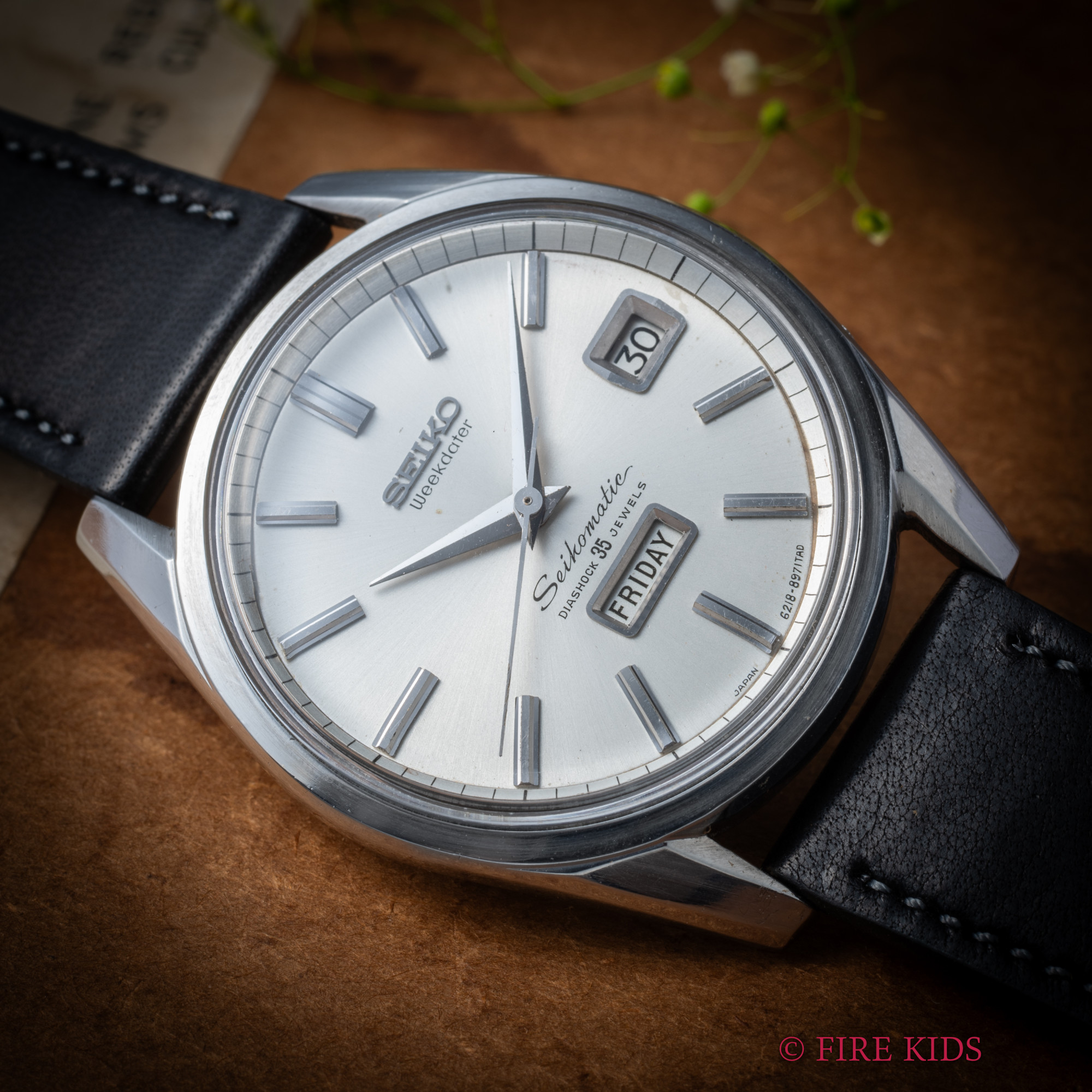 SEIKO セイコーマチック Weekdater 自動巻き 35石 FIREKIDS｜ファイアーキッズ / セイコー マチック ウィークデーター 35