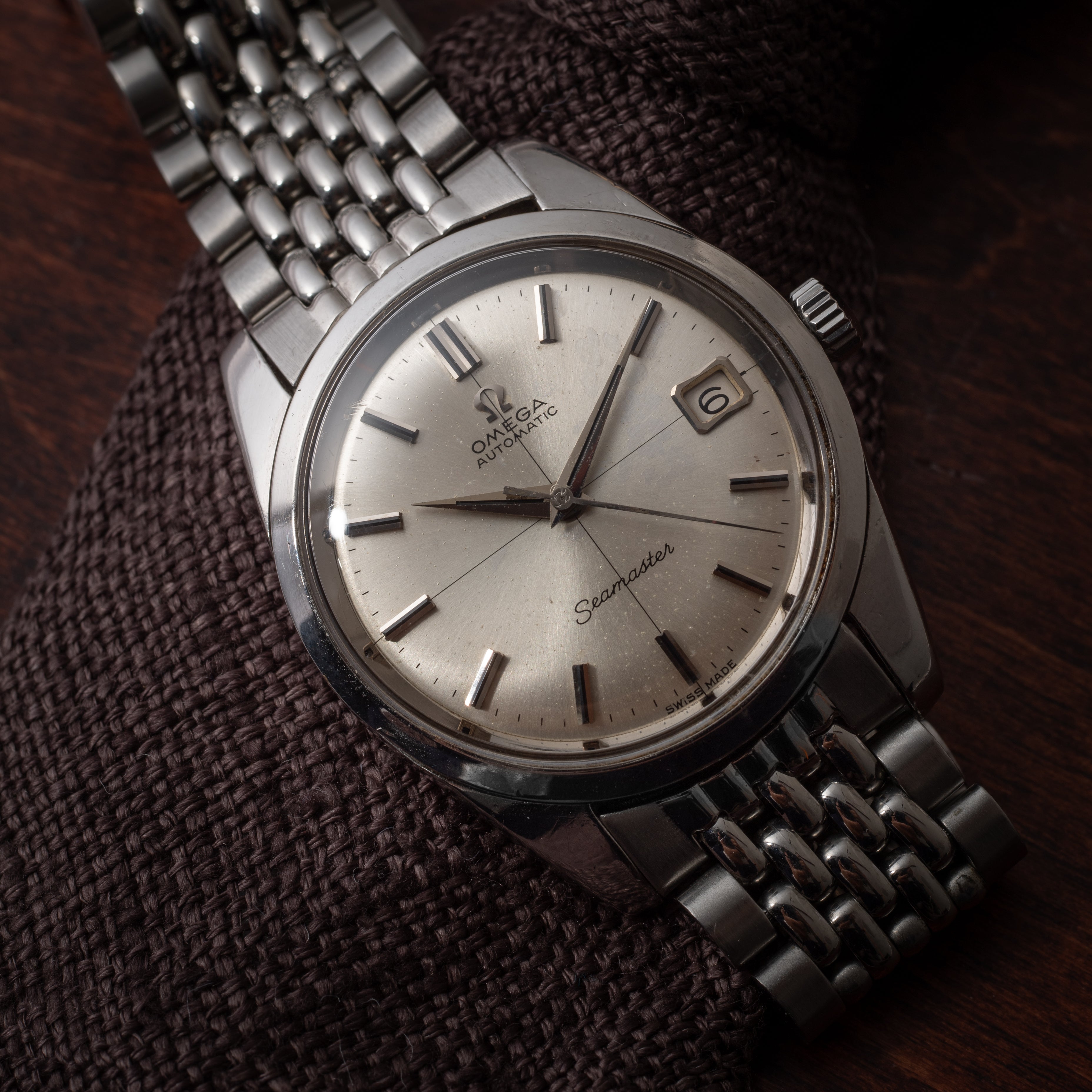 オメガ シーマスター 1963年製 Ref.166.010 ブレス付き