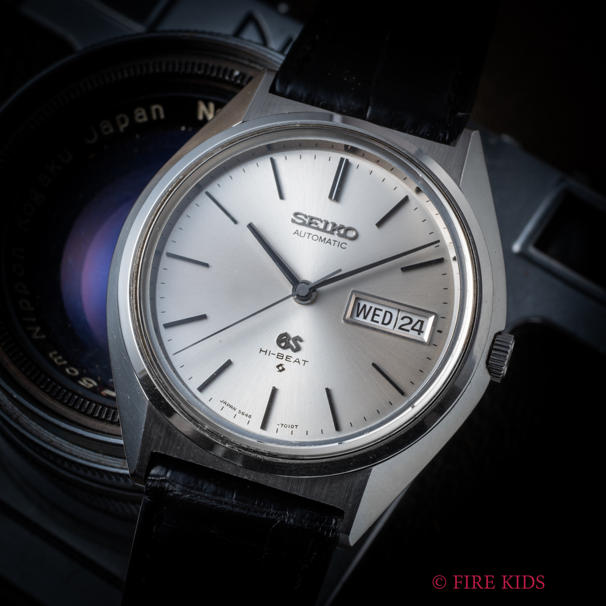 セイコー 1972年製 グランドセイコー 56GS  8振動自動巻き セイコースタイルケース Ref.5646-7010