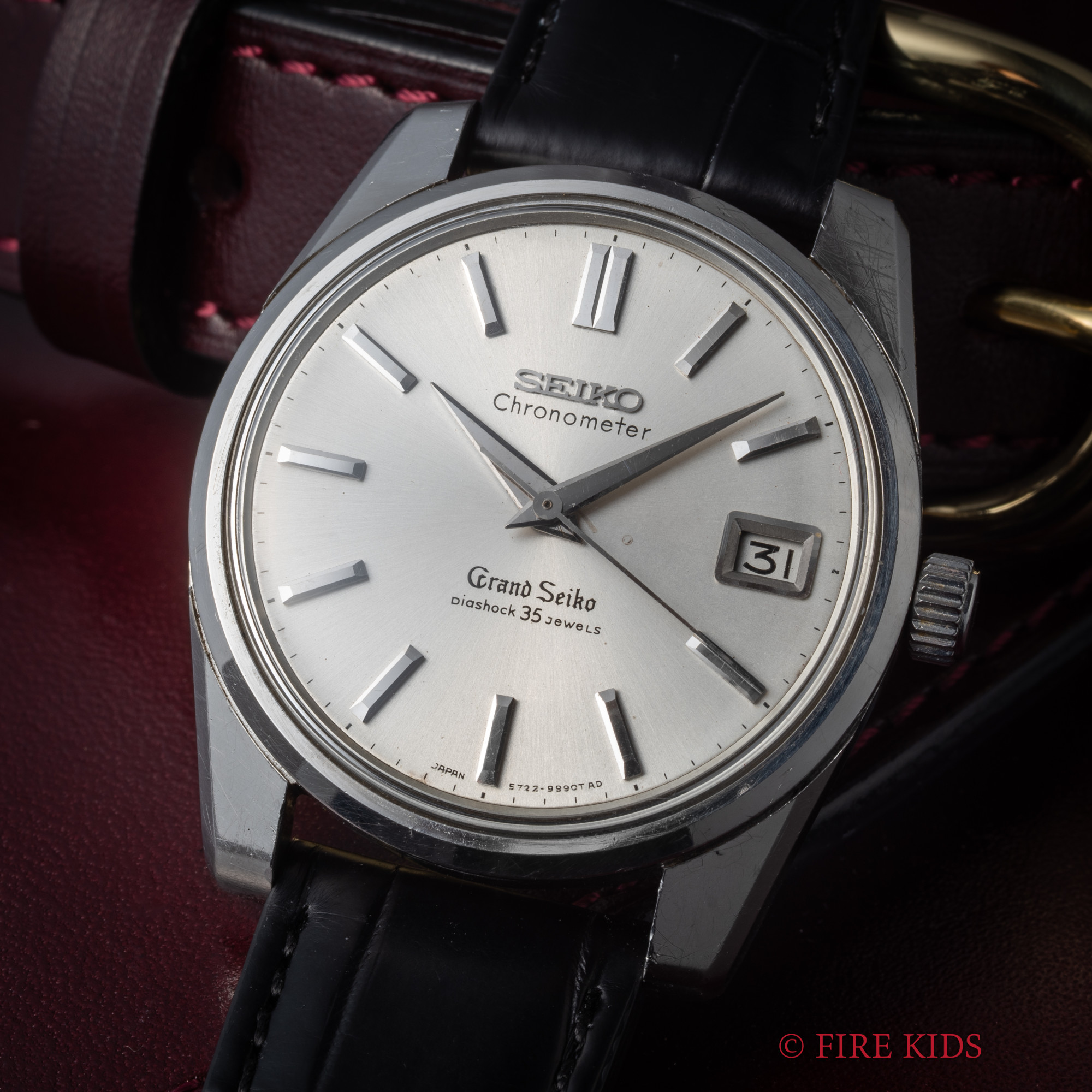 セイコー 1965年製 グランドセイコー セカンドモデル 57GS Ref.5722-9990 手巻 獅子メダリオン クロノメーター