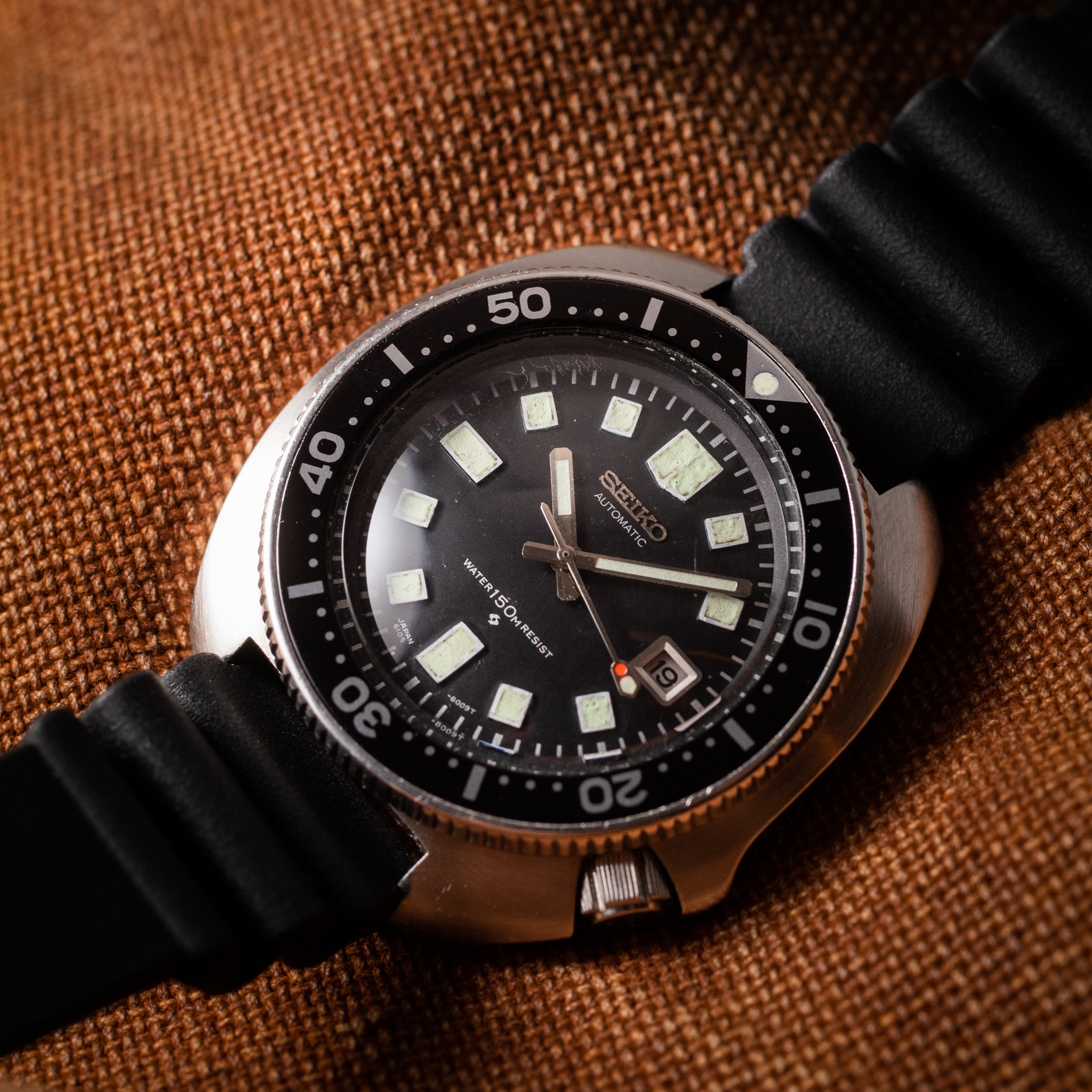 セイコー ウエムラダイバー 1976年製 150ｍダイバー 2nd 後期