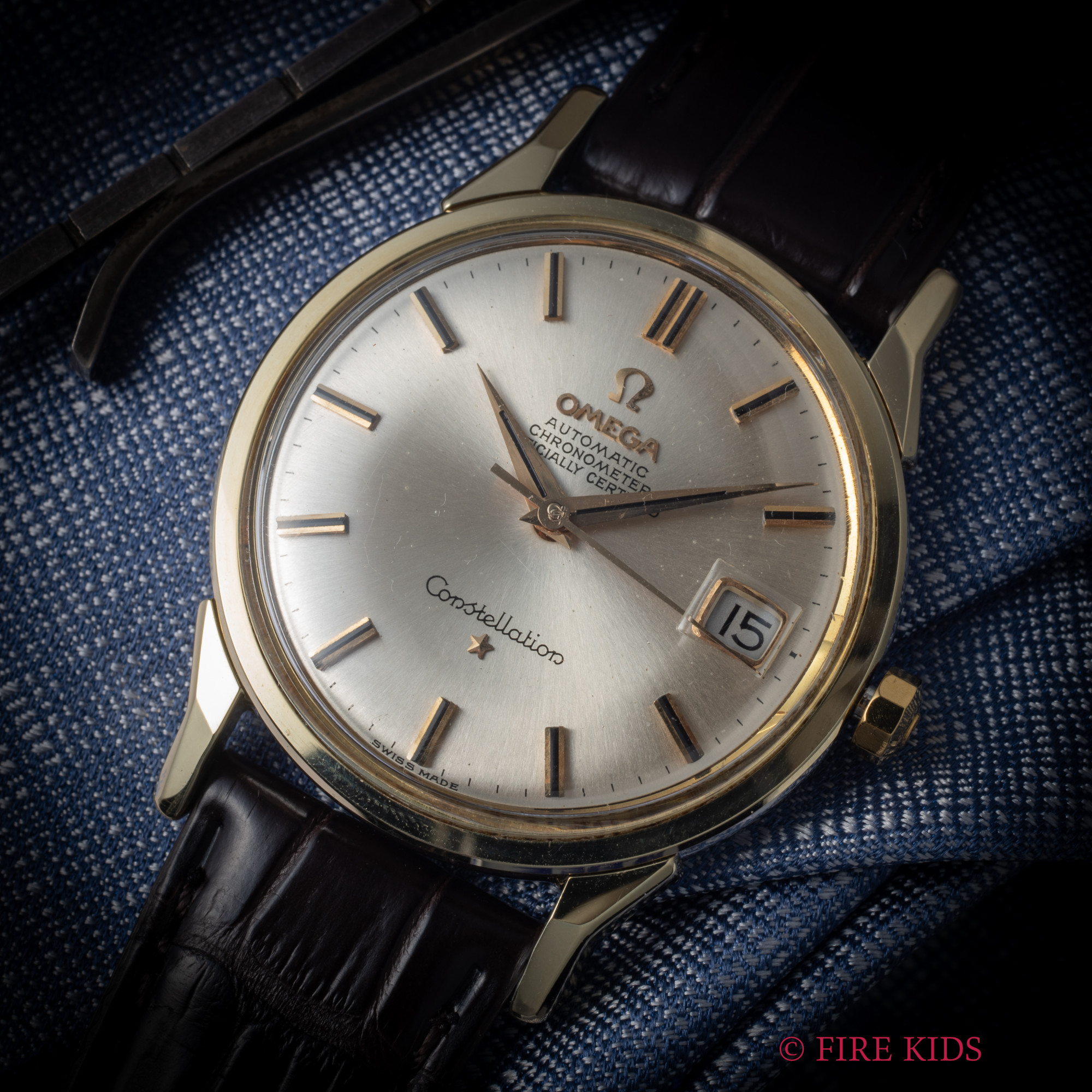 オメガ 1966年製 コンステレーション Ref.168.005 自動巻き クロノメーター トップゴールド