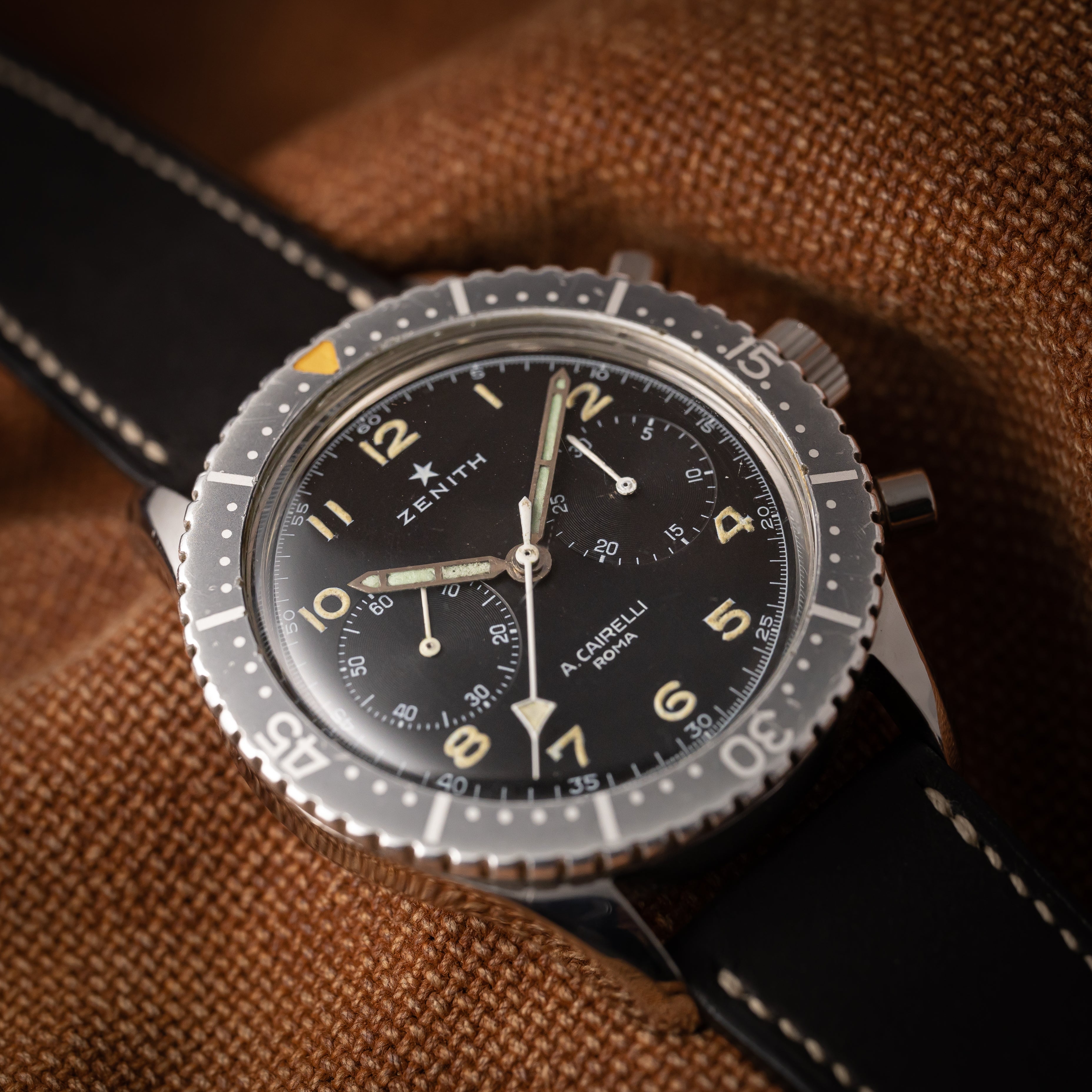 ゼニス 1960年代製 イタリア空軍 TIPO CP-2 クロノグラフ