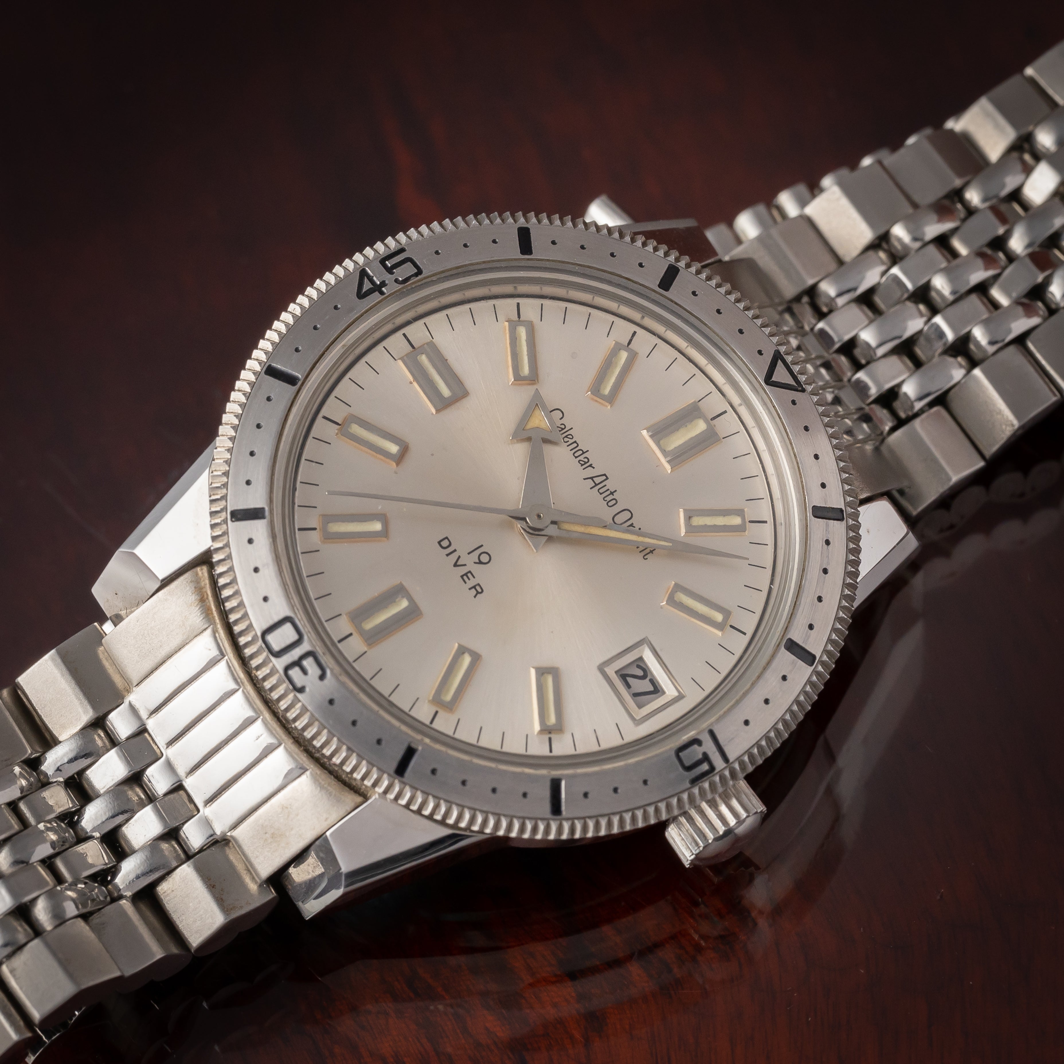 オリエント ダイバー 1960年製 N.O.S 箱付き 純正ステンレスブレス