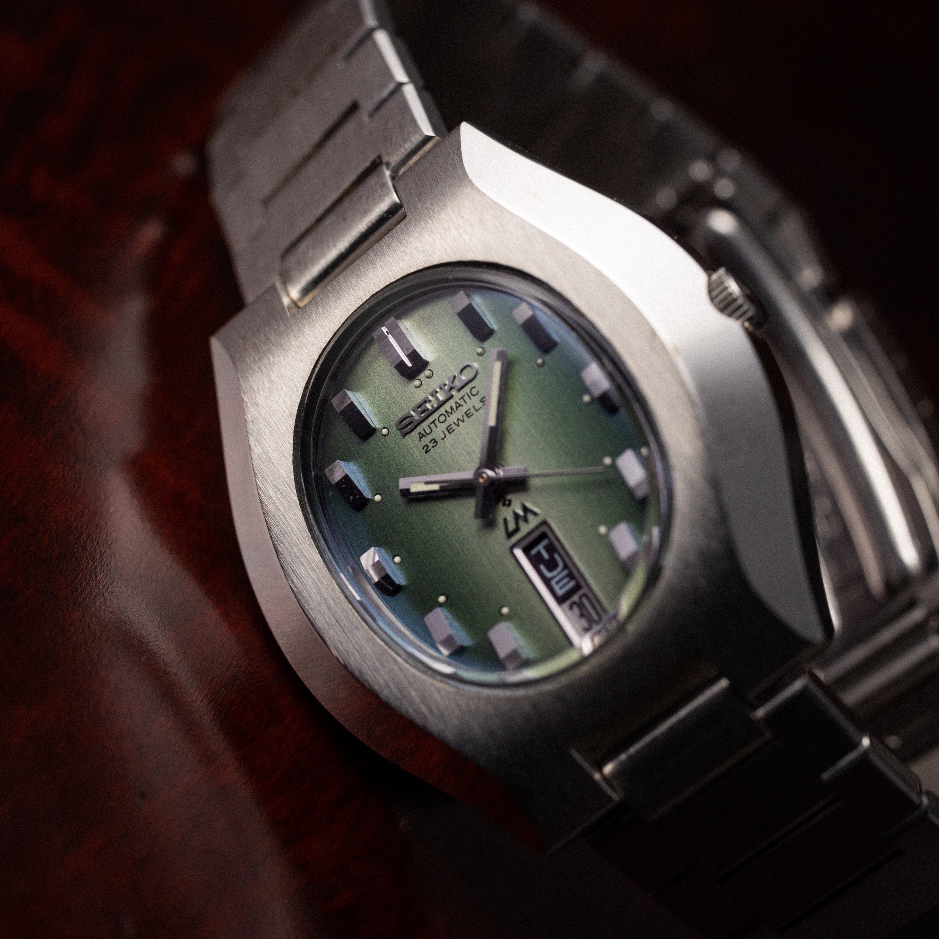 セイコー ロードマチック 1977年製 縦オーバル型