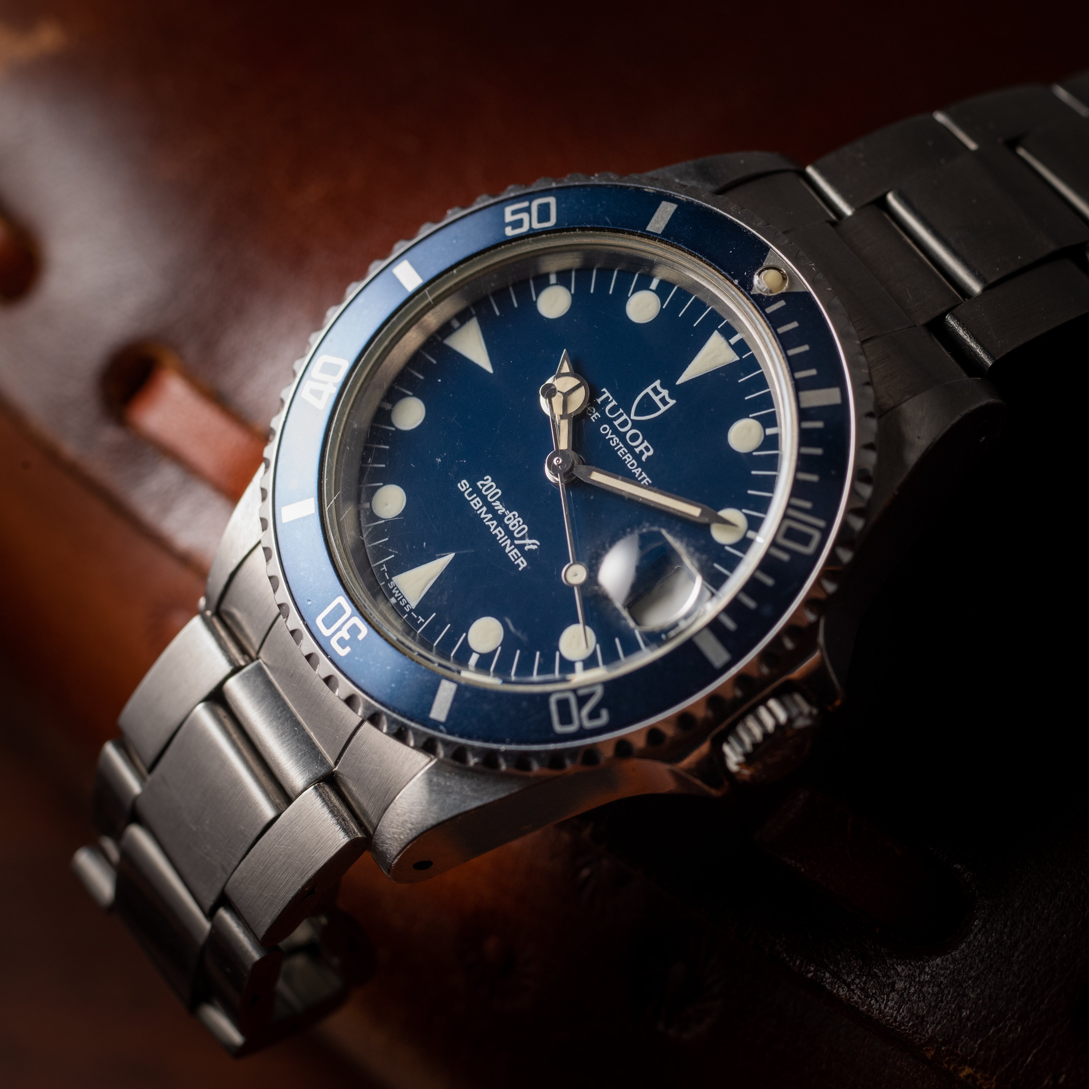 チューダー サブマリーナ Ref.75090 ブルー 1992年製 ミッドサイズダイバー