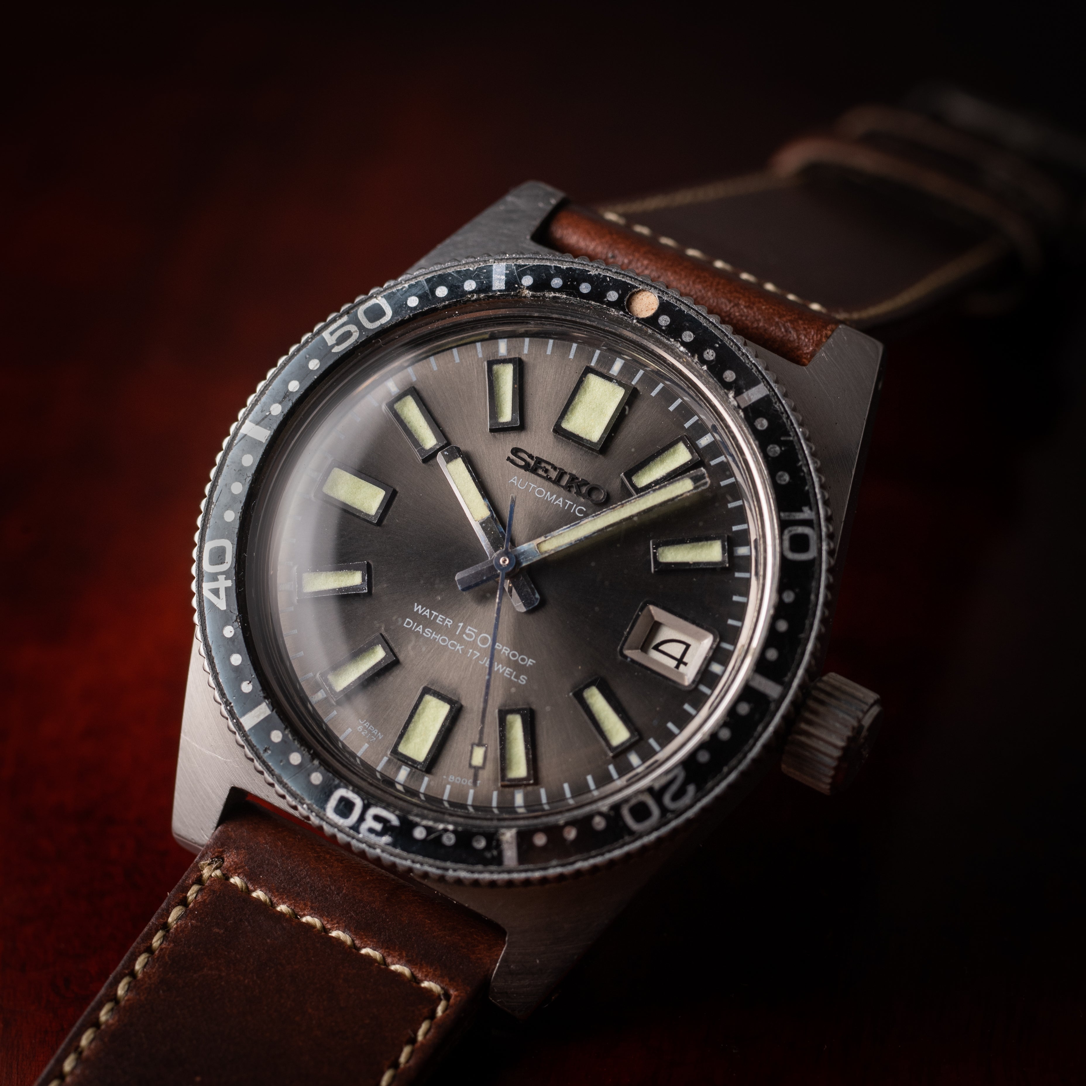 セイコー ダイバー 150m 1967年製 ファーストモデル Ref.6217-8001