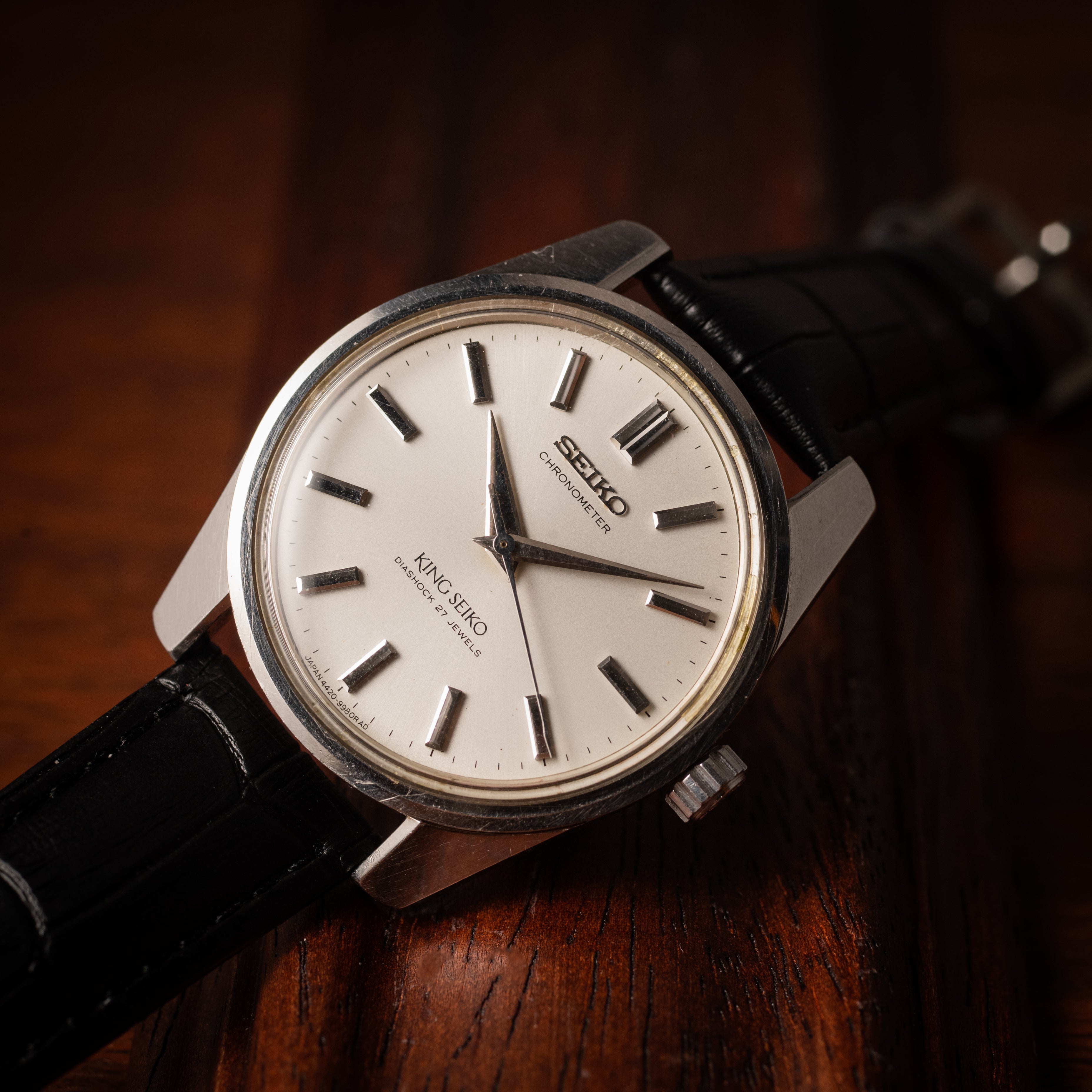 キングセイコー 44KS クロノメーター 44キンクロ 獅子メダリオン 1965年製 Ref.4420-9990