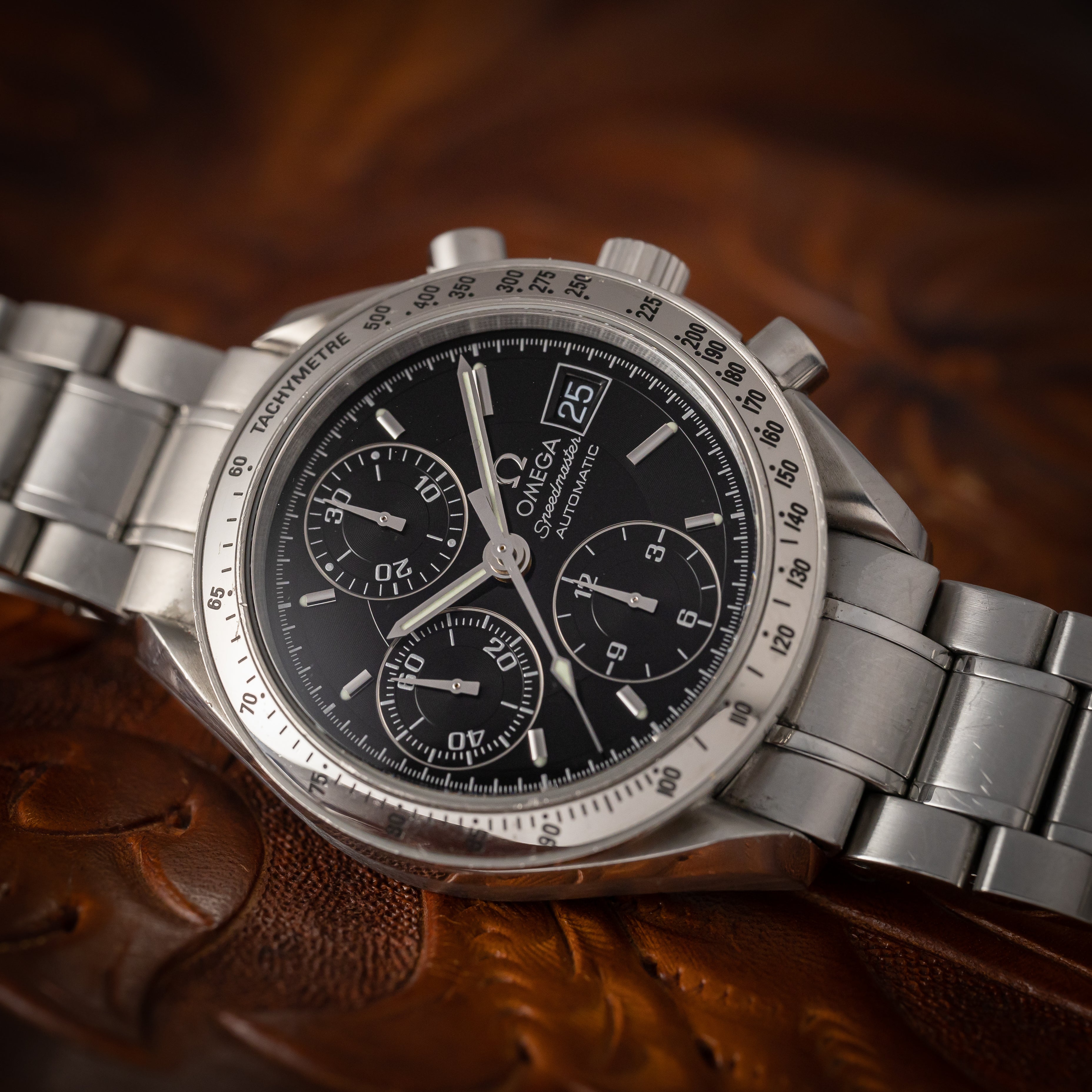 オメガ スピードマスター 1998年製 オートマチック  箱、ギャラ付き