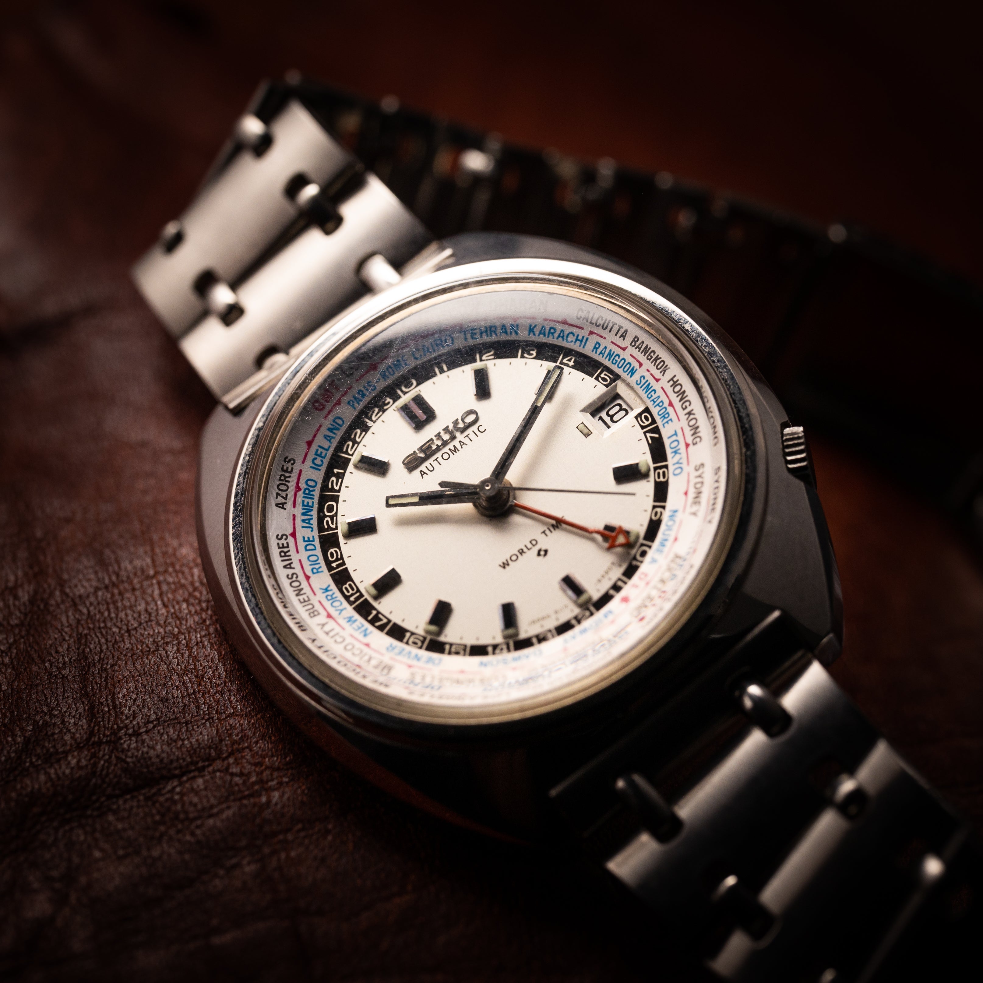 セイコー ワールドタイム 1970年製/昭和45年製 3rdモデル Ref.6117-6400