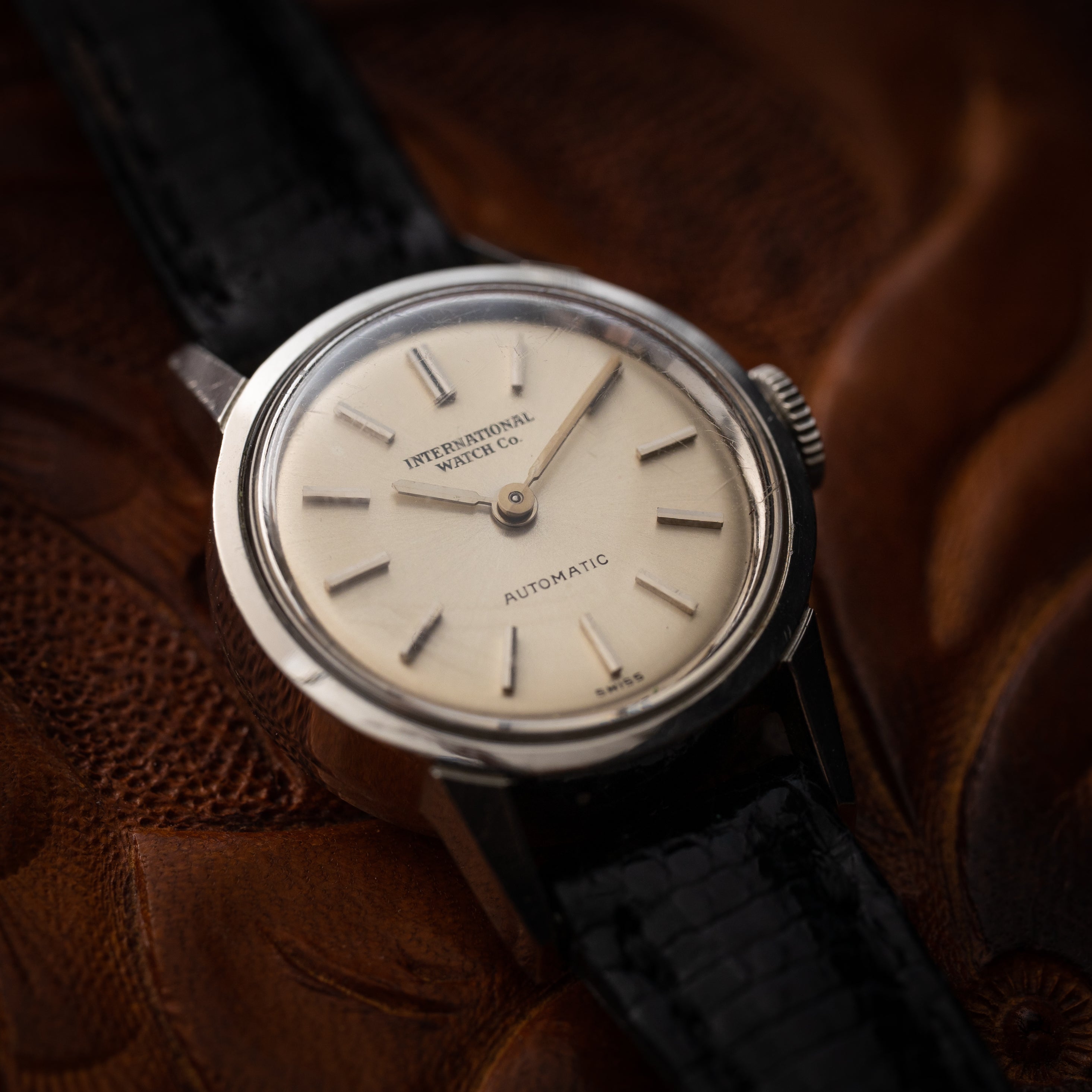 【オークネット行】IWC レディース 1967年製 ラウンドケース オートマチック