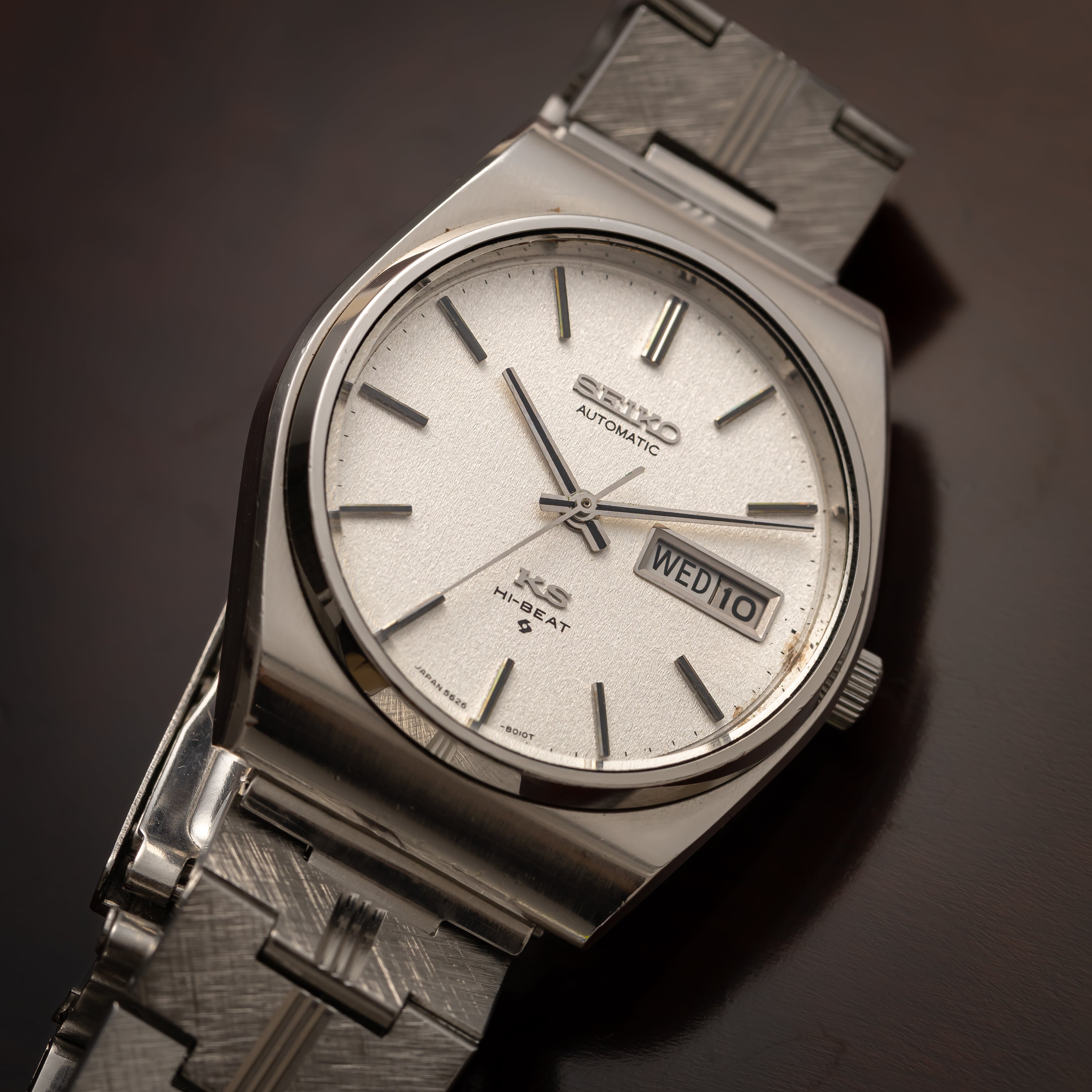 セイコー キングセイコー 1974年製 56KS ブレス付き Ref.5626-8011 デイデイト