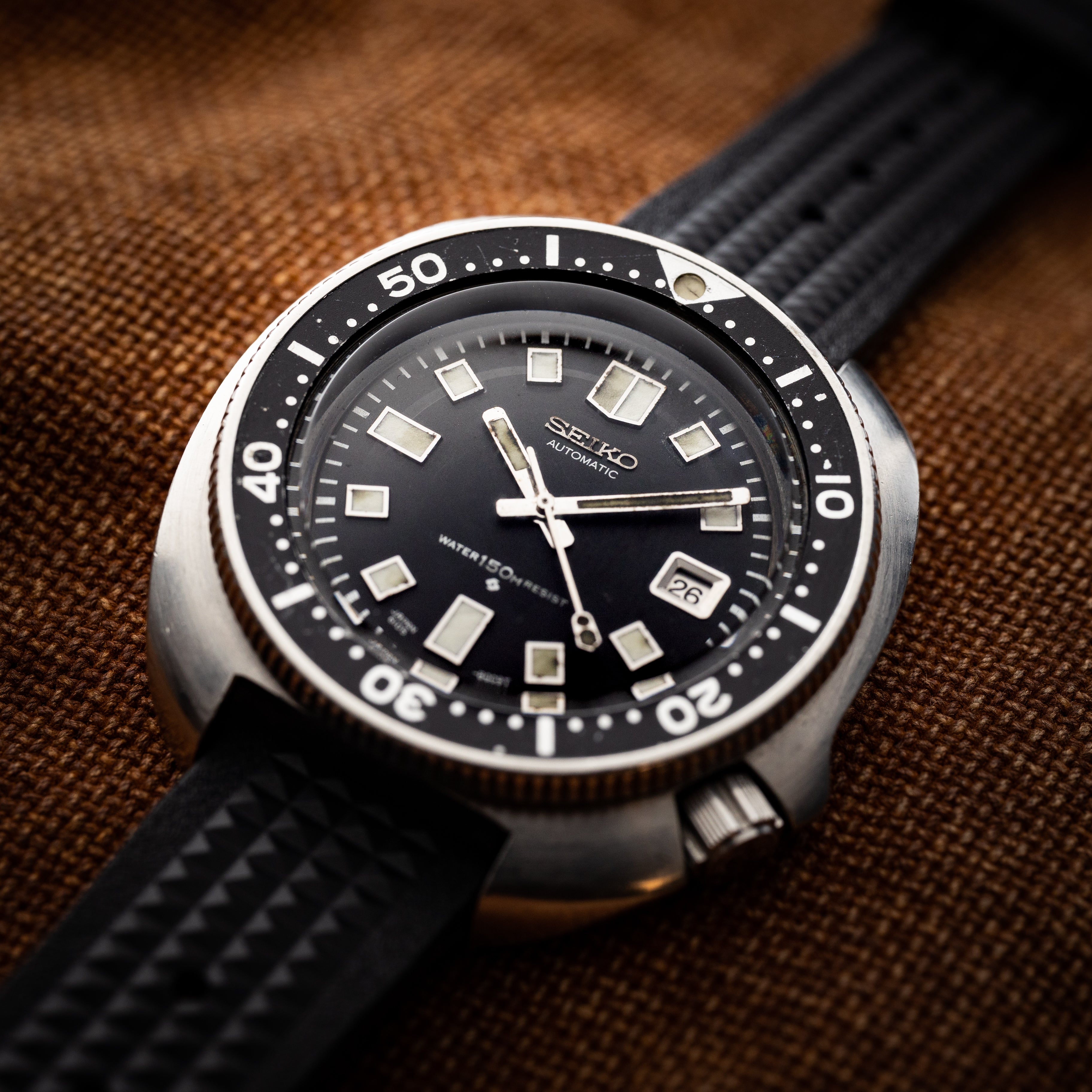 セイコー ウエムラダイバー 1973年製 150ｍダイバー 2nd 後期