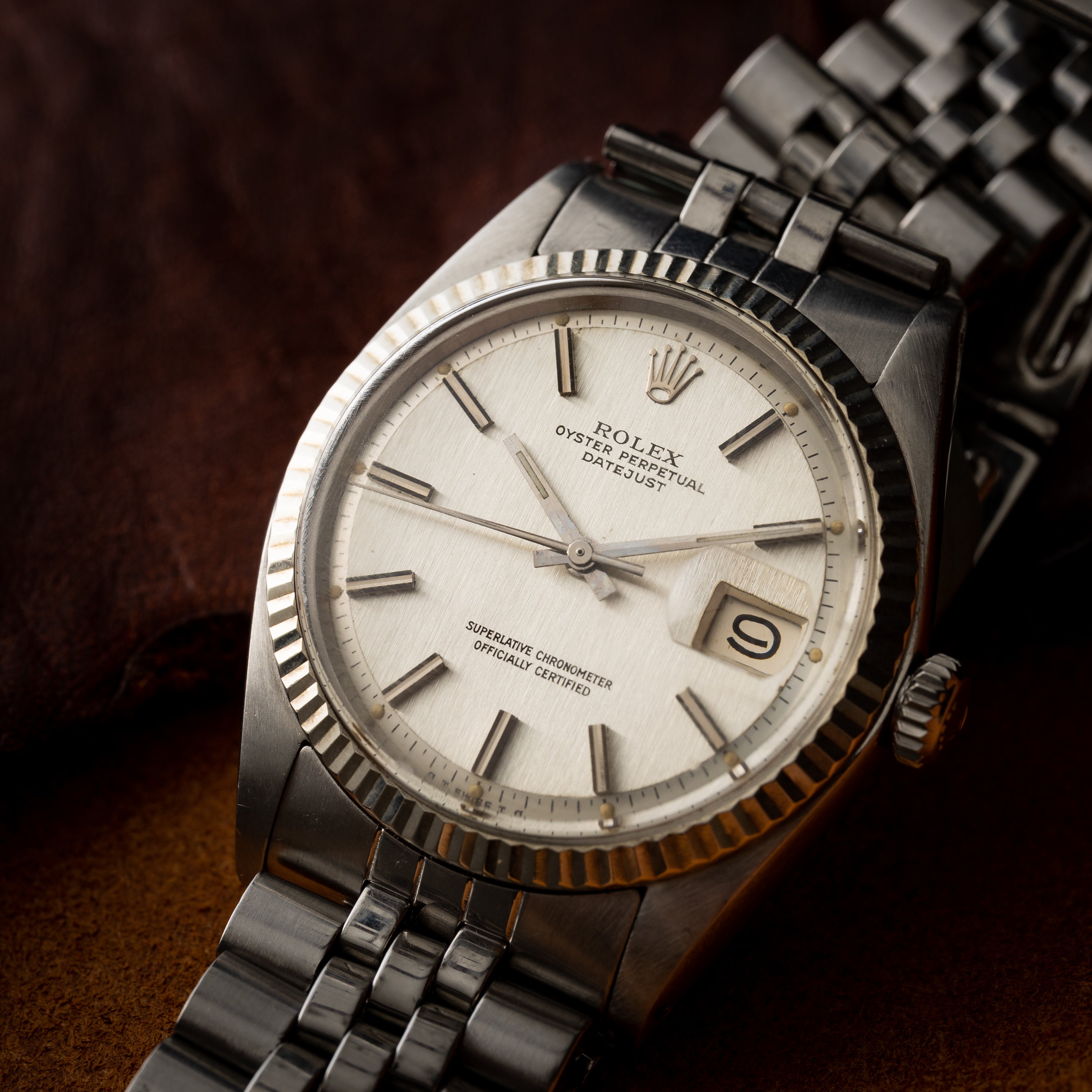 ロレックス 1972年製 デイトジャスト Ref.1601 シルバーダイヤル