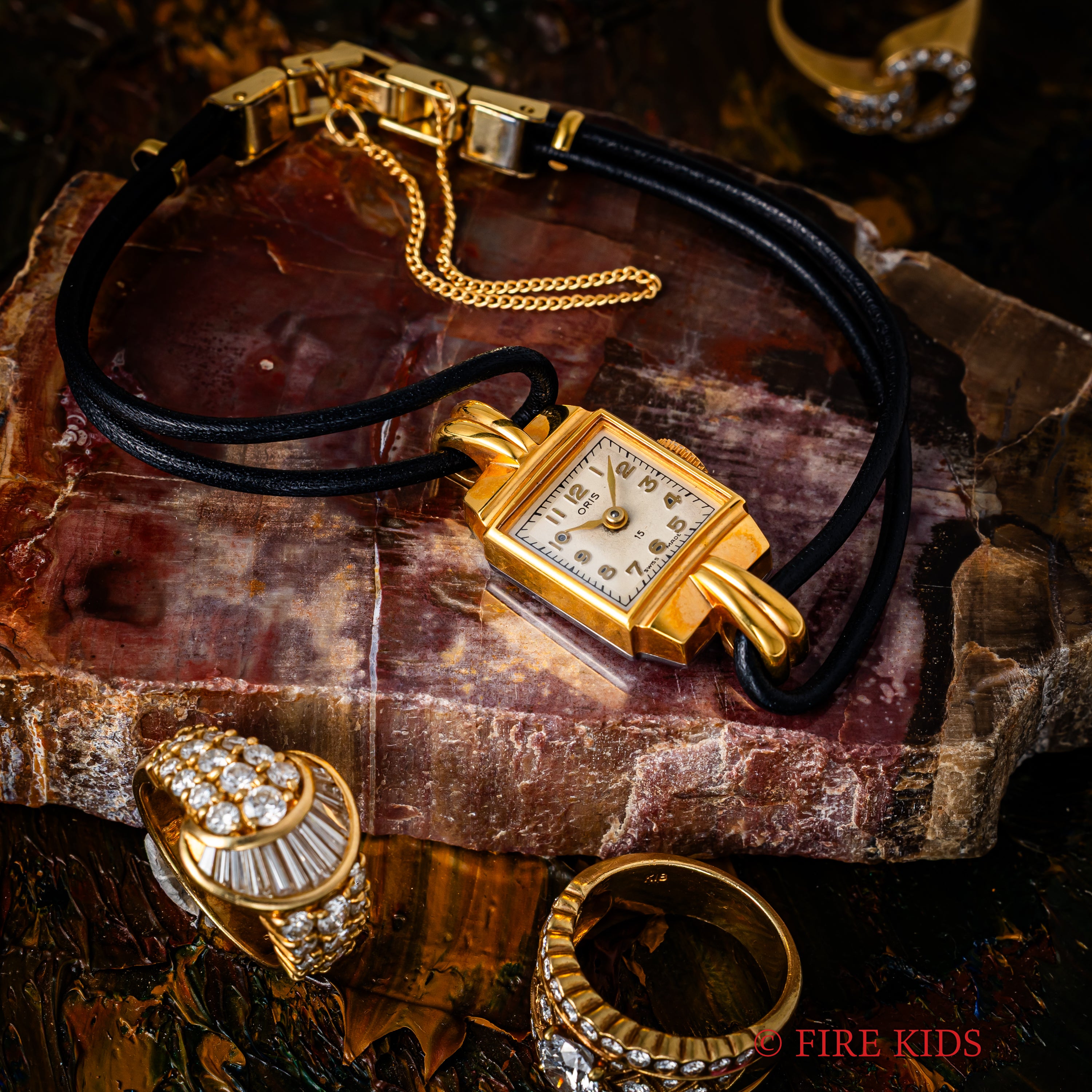 オリス レディース デッドストック 手巻き 1950年代製 タグ付き