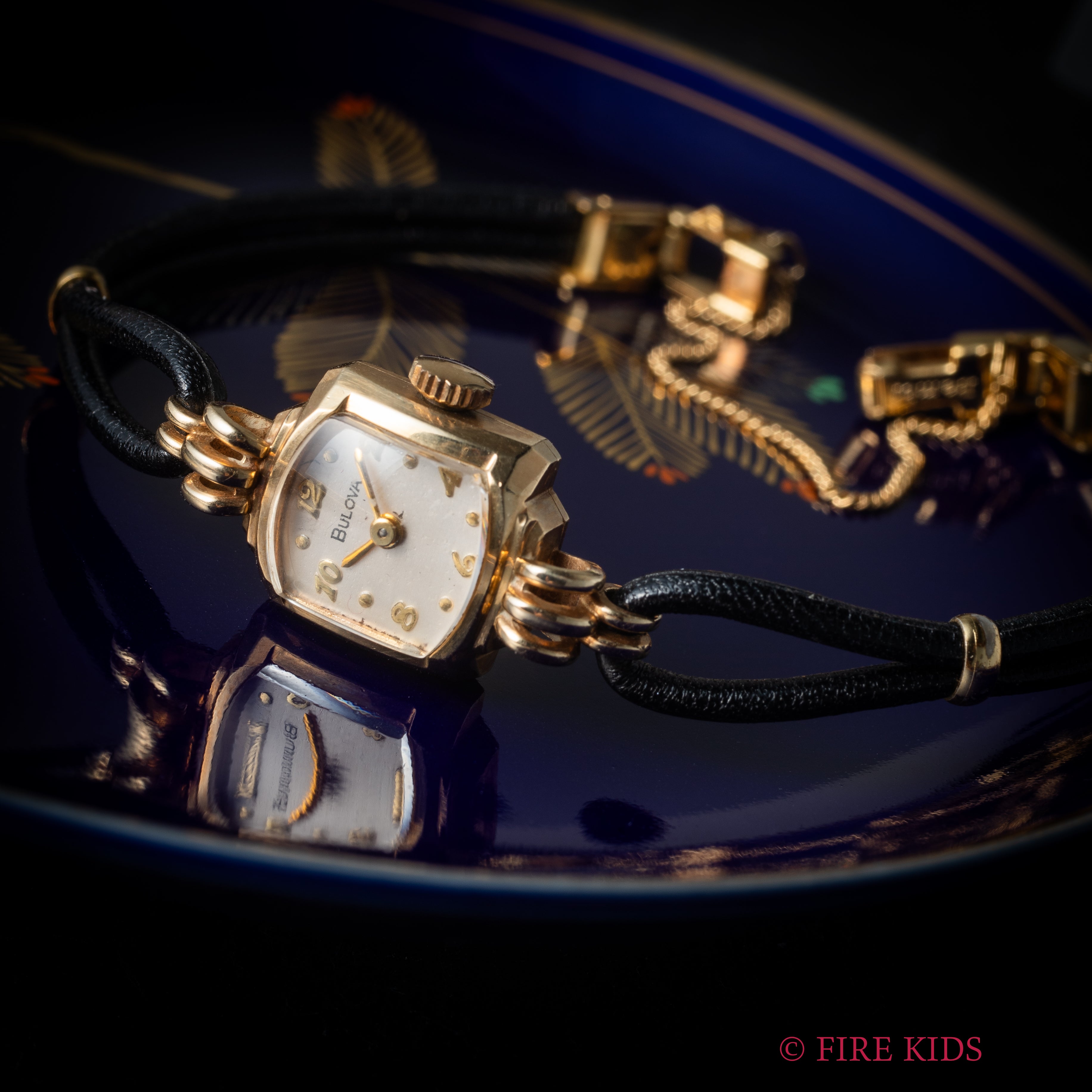 ブローバ 14金無垢 レディースドレスウォッチ 1951年製