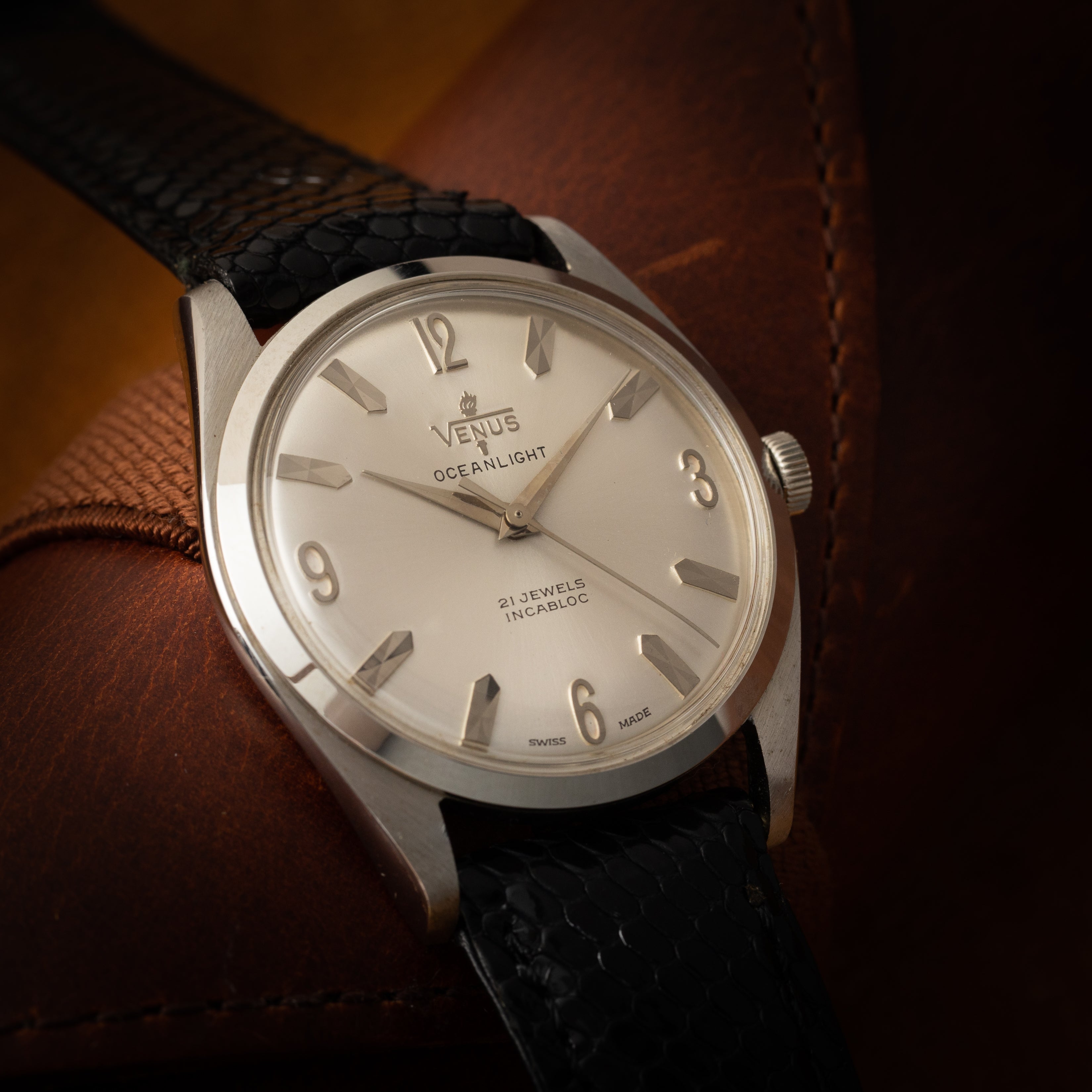 ヴィーナス ミントコンディション OCEANLIGHT 手巻き タグ付き