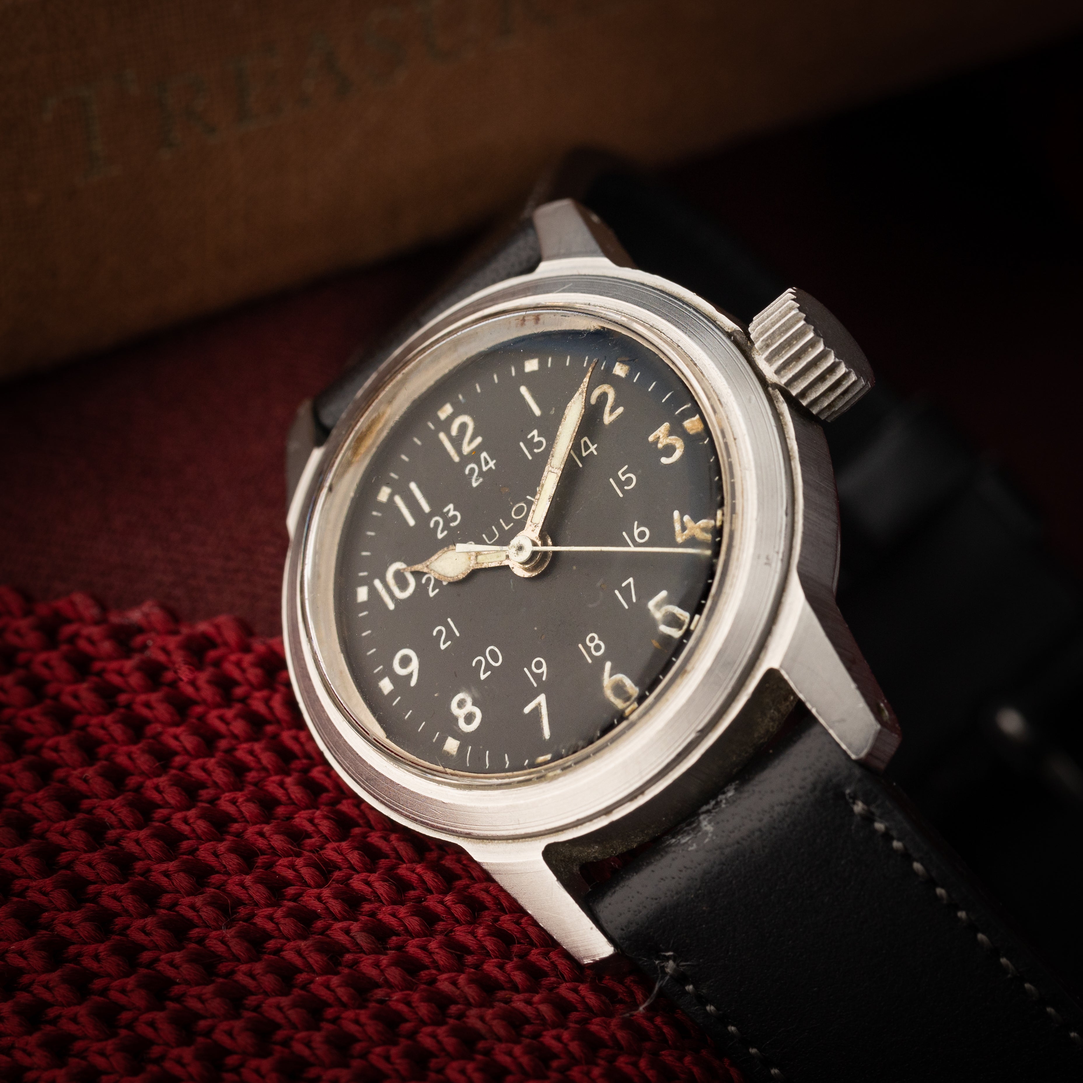 ブローバ TYPE A17A 1950年代製 アメリカ軍用時計 ミリタリーウオッチ