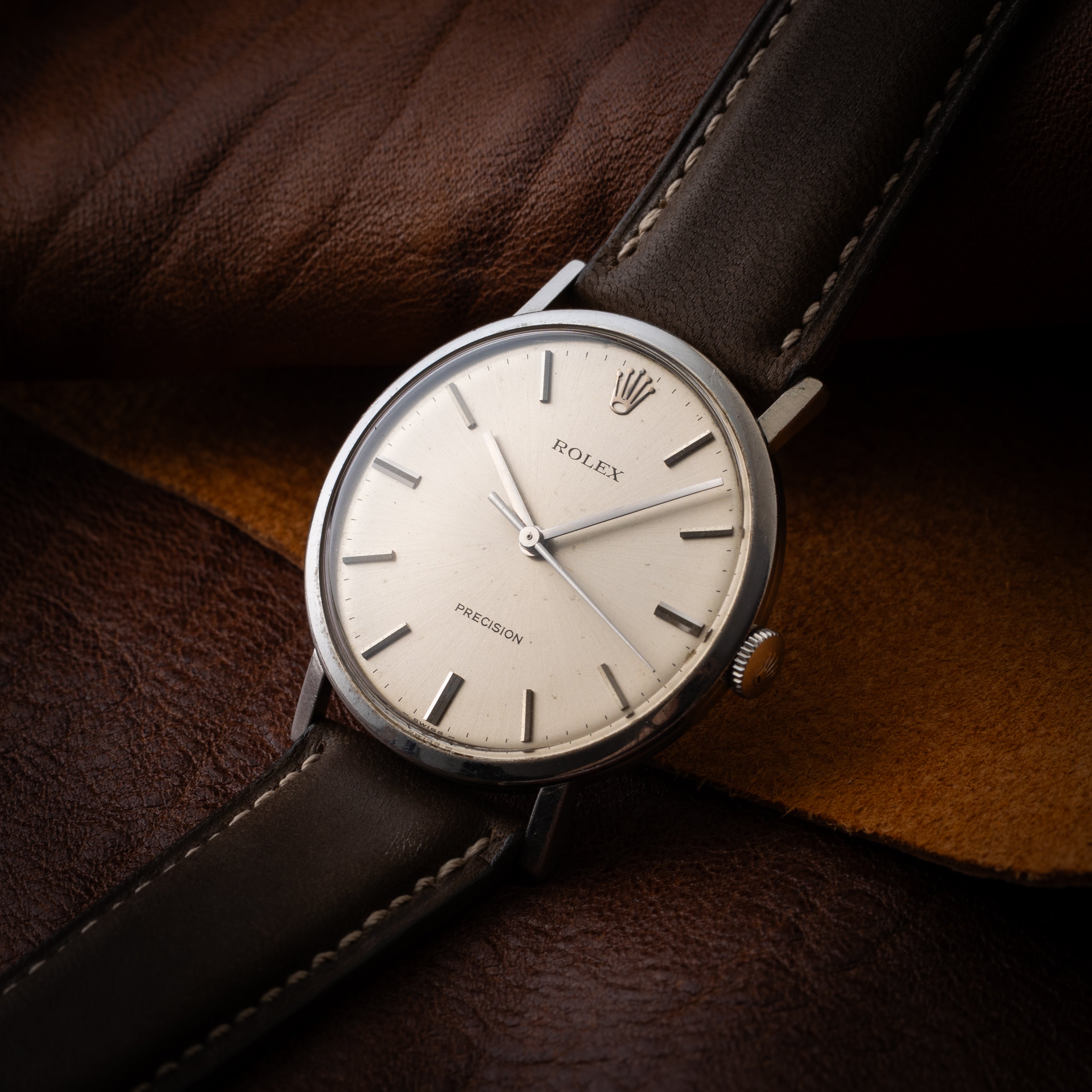 ロレックス ラウンド 1976年製 プレシジョン 手巻き ノンデイト