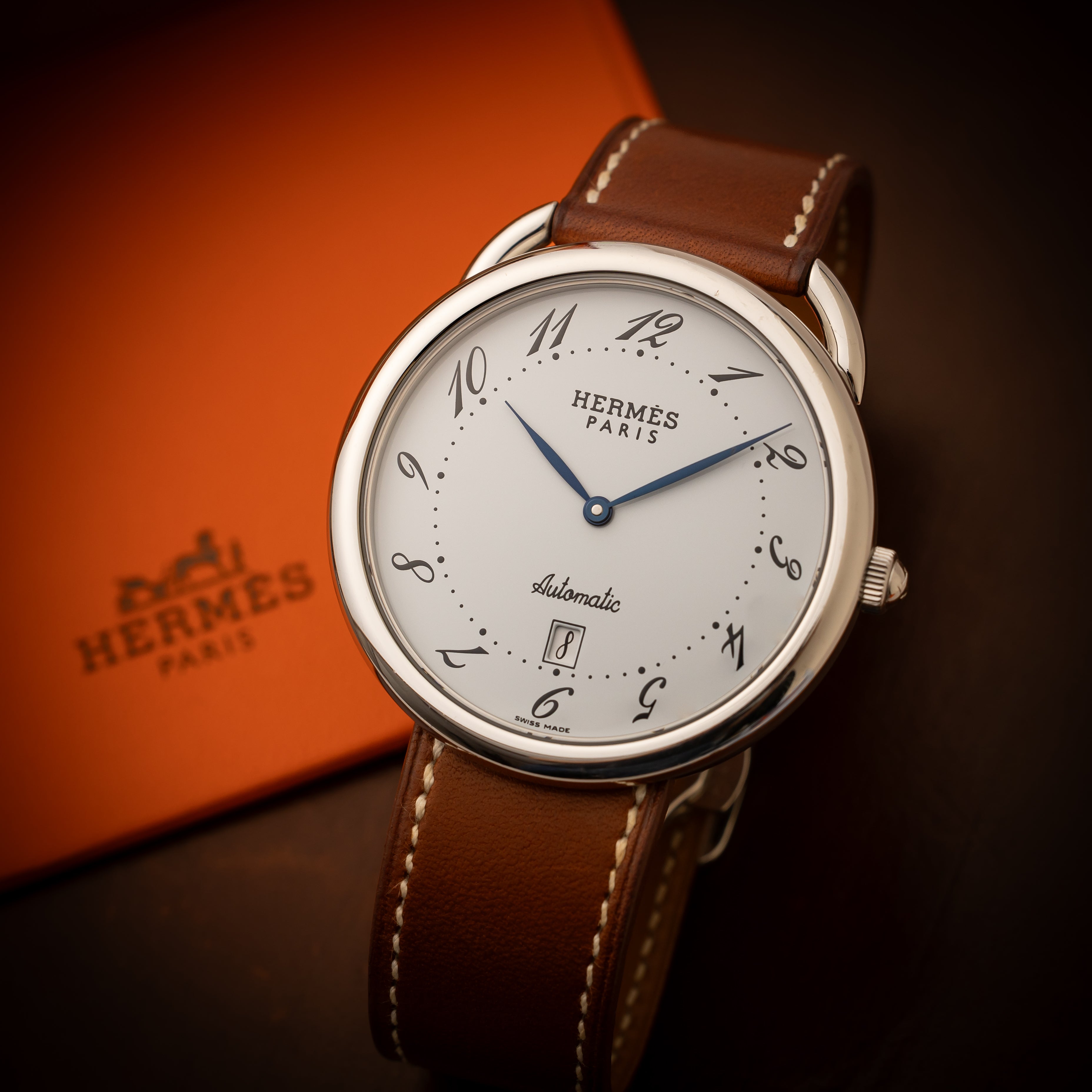 エルメス アルソー オートマチック 2000年代 箱付き