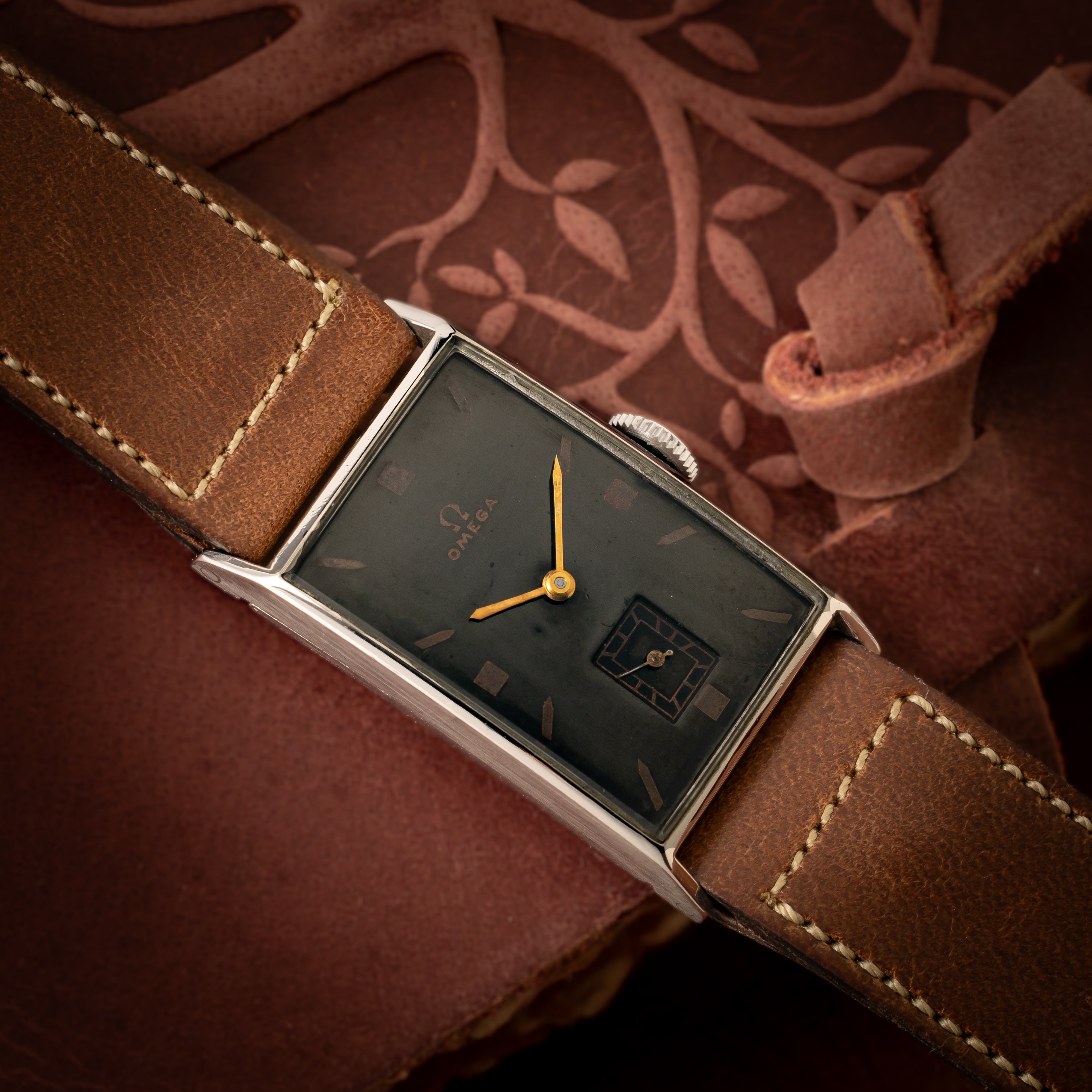 オメガ レクタングルモデル Cal.T17 1940年代製