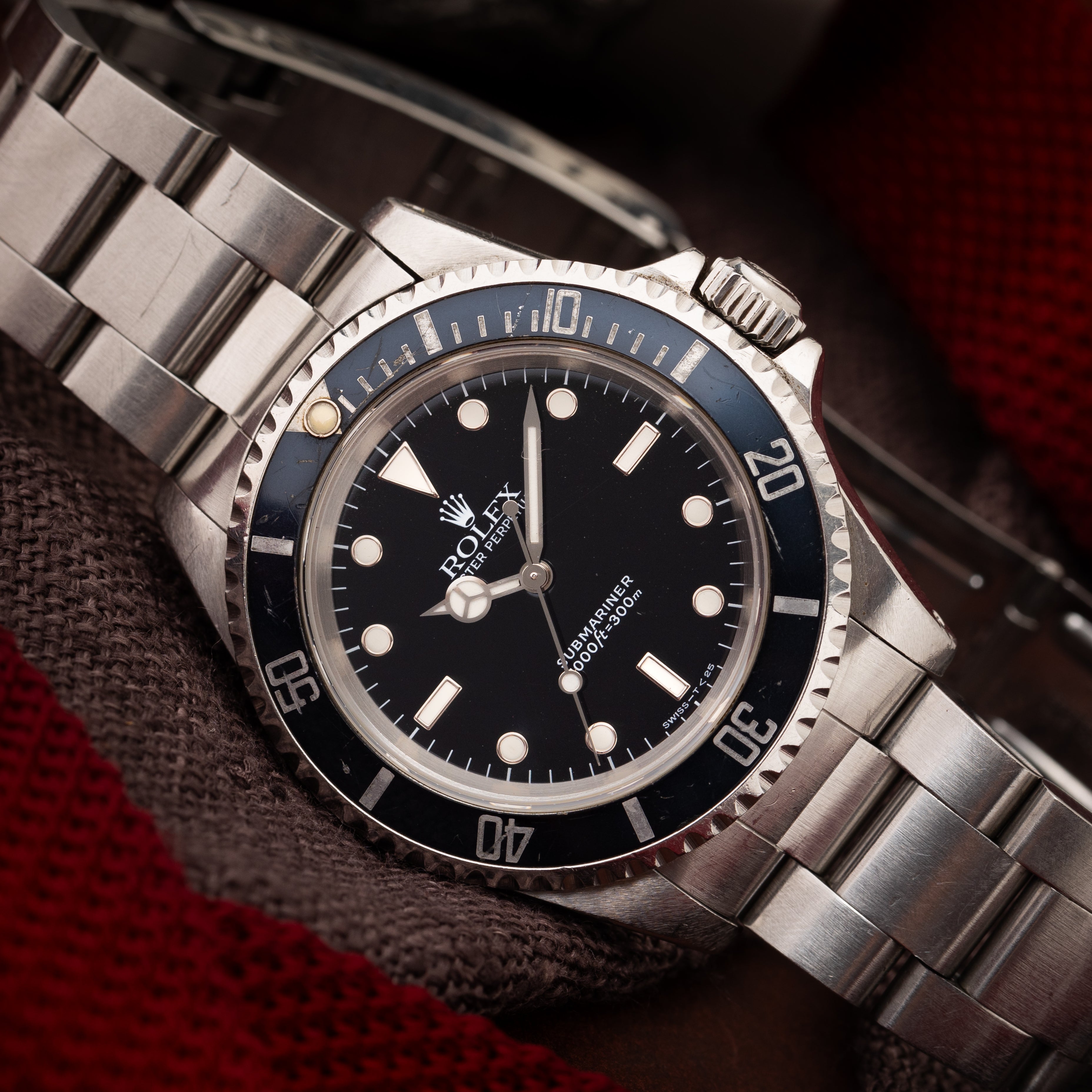 ロレックス サブマリーナー Ref.14060 1991年製 ノンデイト オールトリチウム