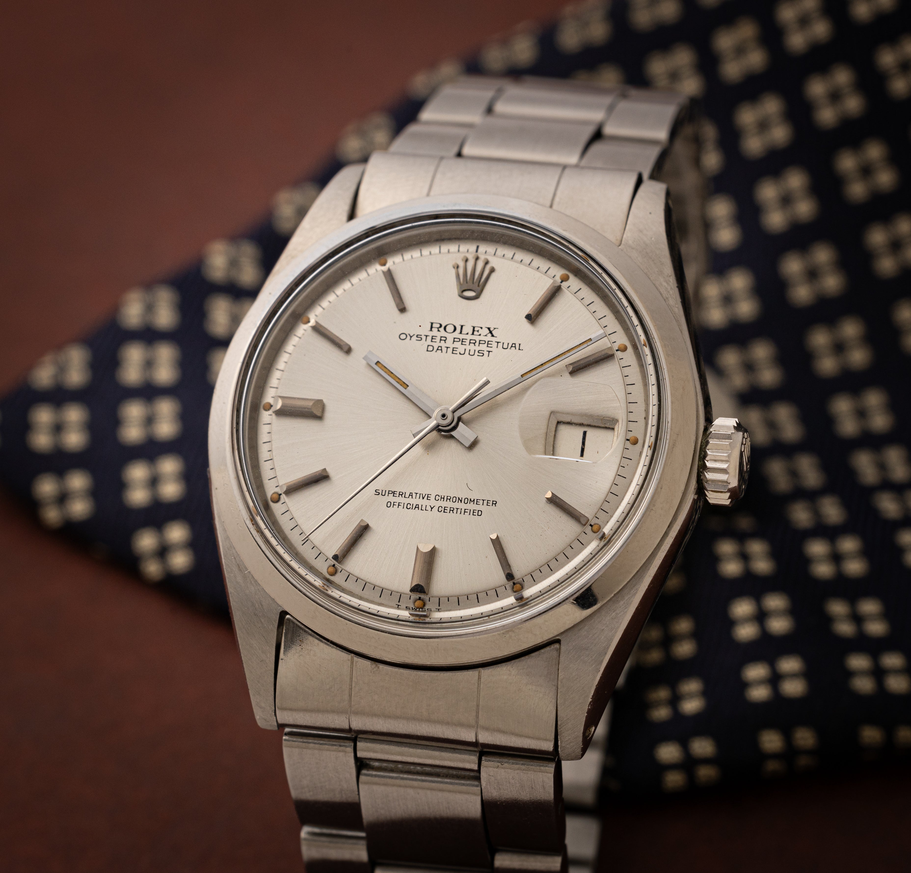 ロレックス デイトジャスト 1969年製 Ref.1600 シルバーダイヤル