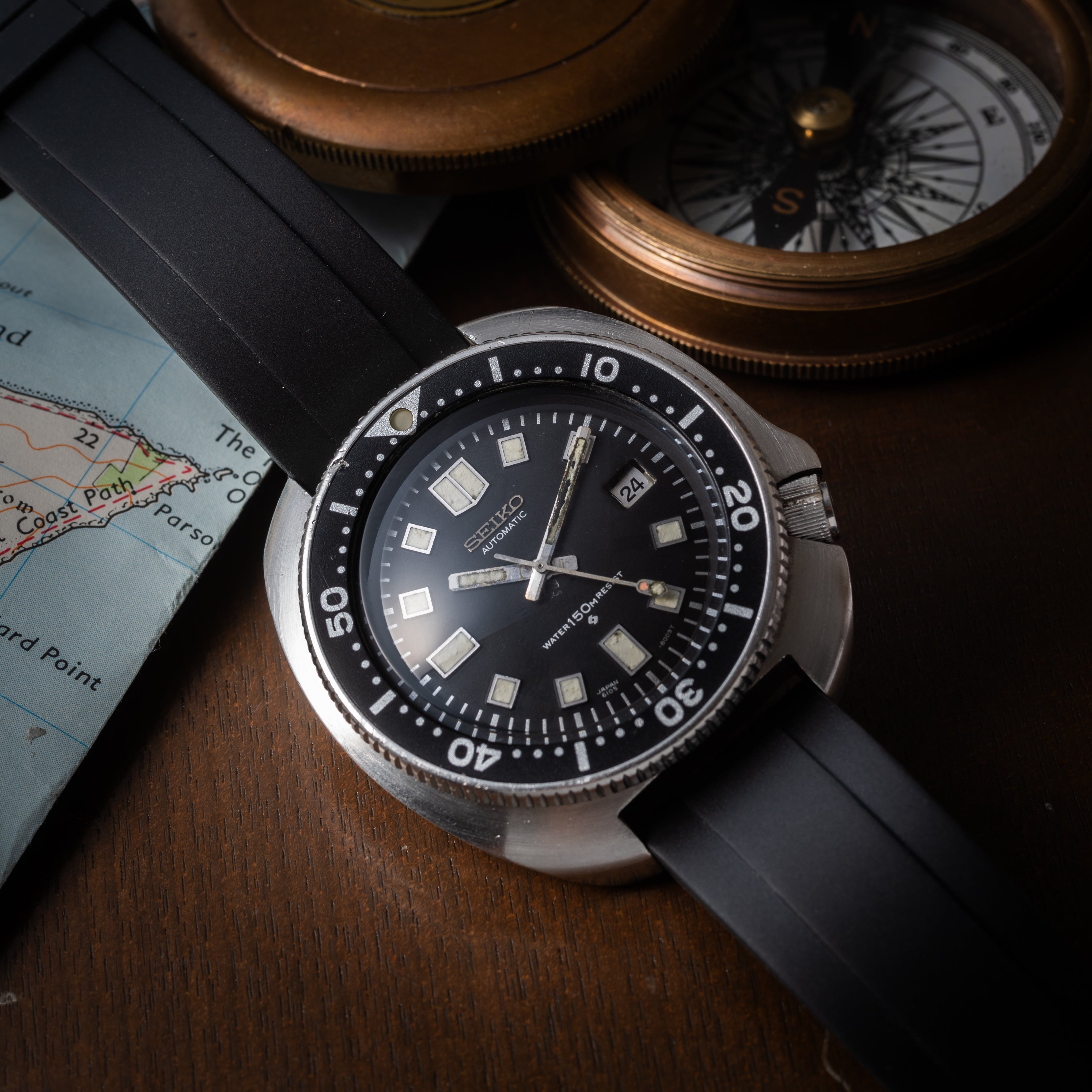 セイコー ウエムラダイバー 1974年製 150ｍダイバー 2nd 後期