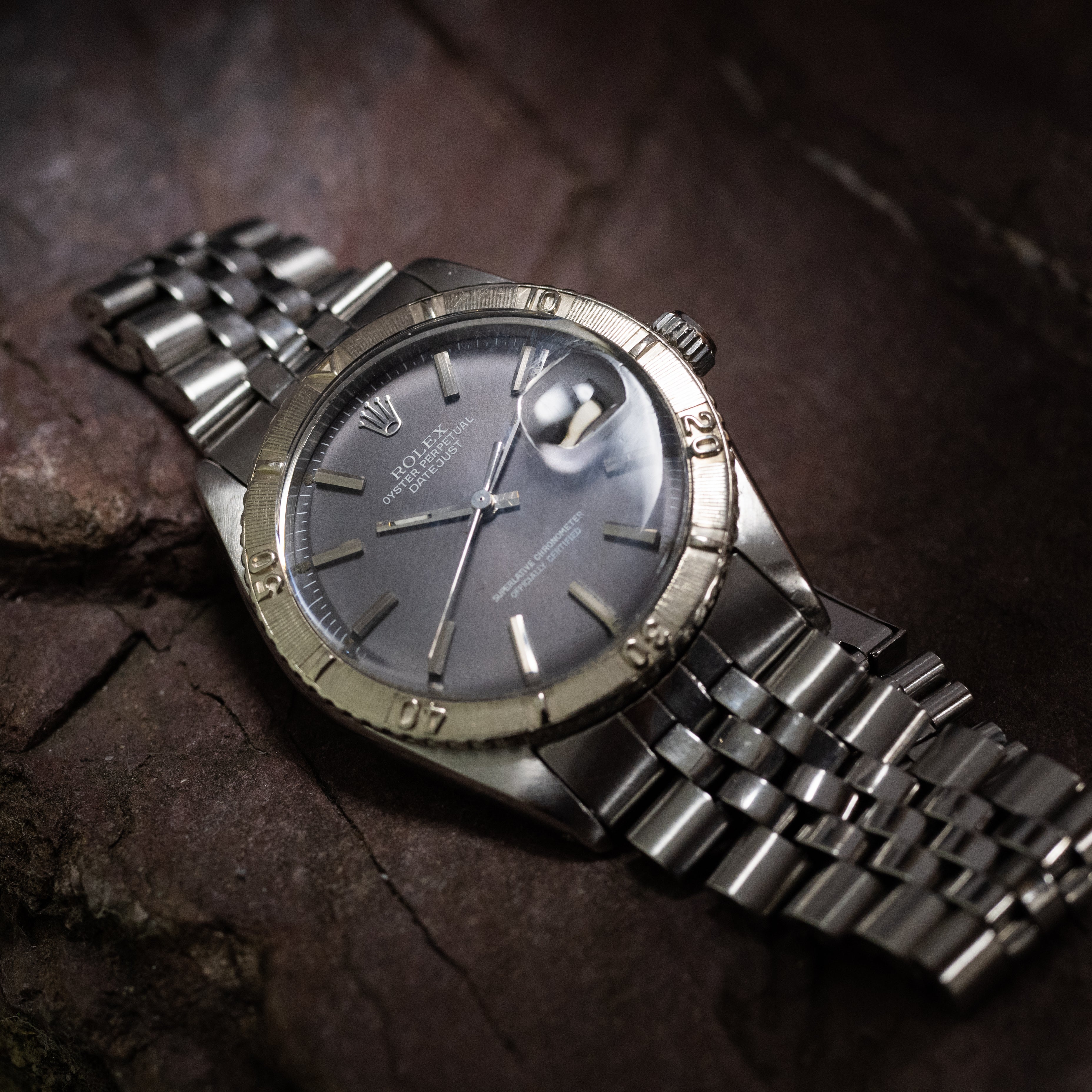 ロレックス サンダーバード Ref.1625 グレーダイヤル 1971年製