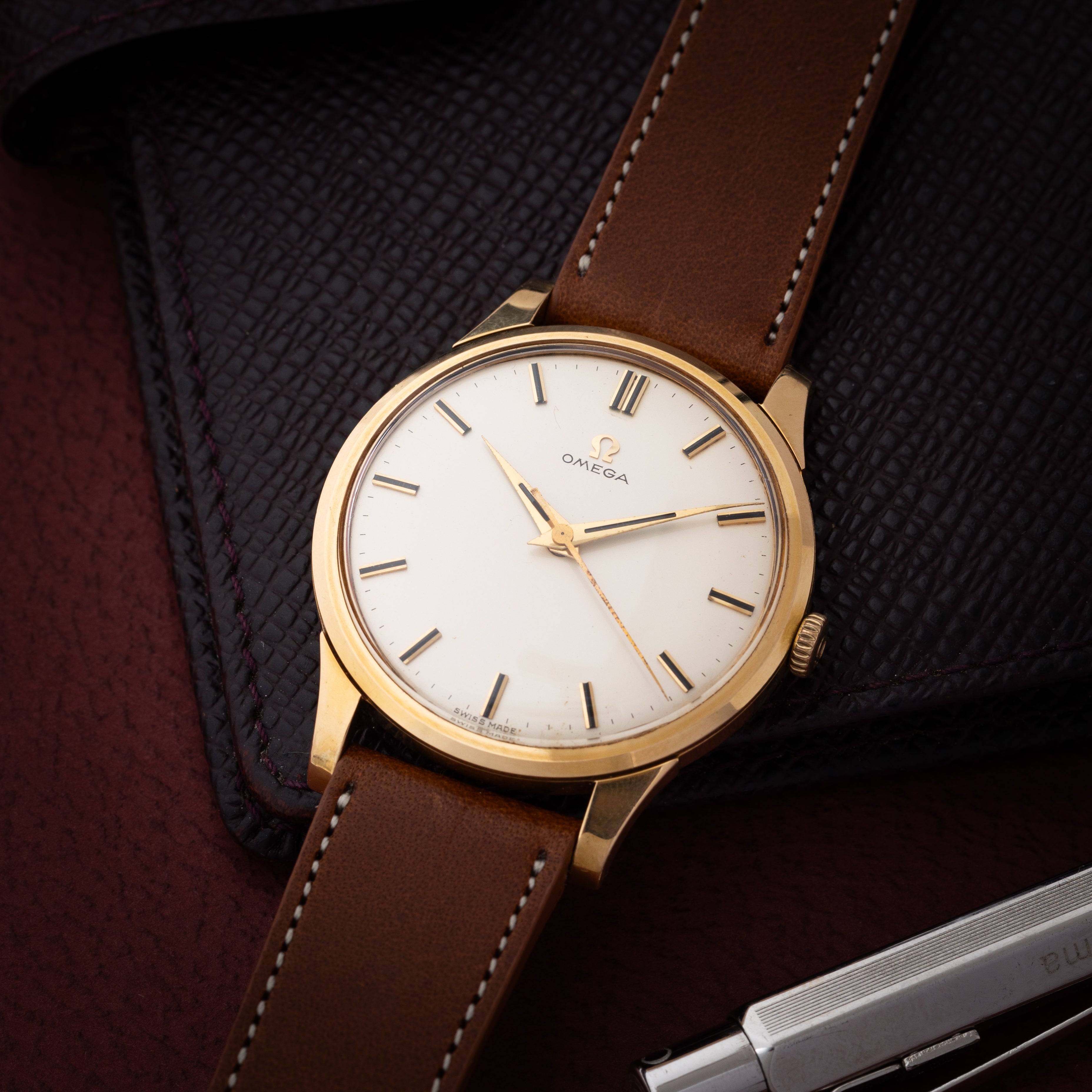 オメガ 30mmキャリバー 18金無垢 1960年製/昭和35年製 ジャパンケース