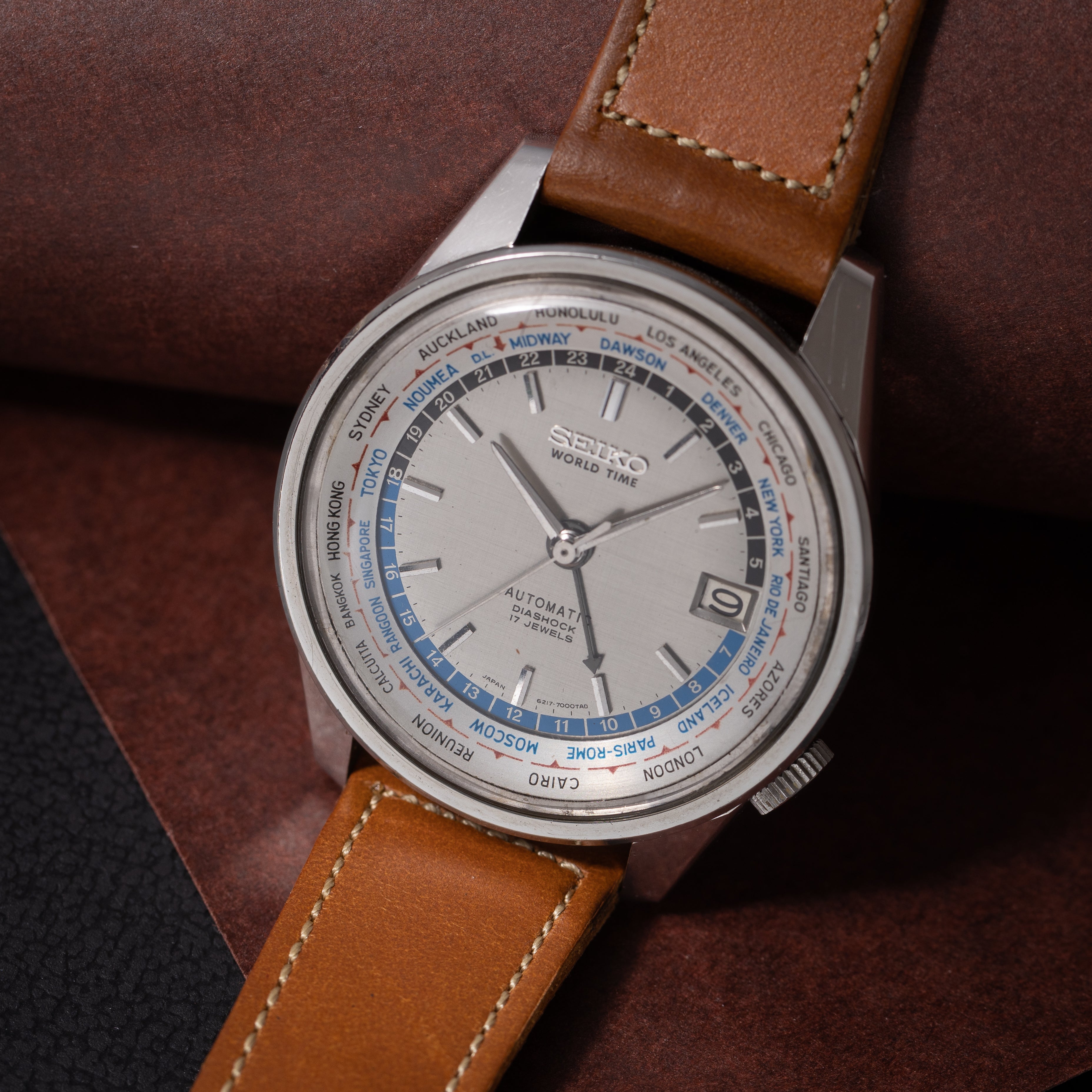 セイコーワールドタイム アジアンゲーム 1966年製 Ref.6217-7010
