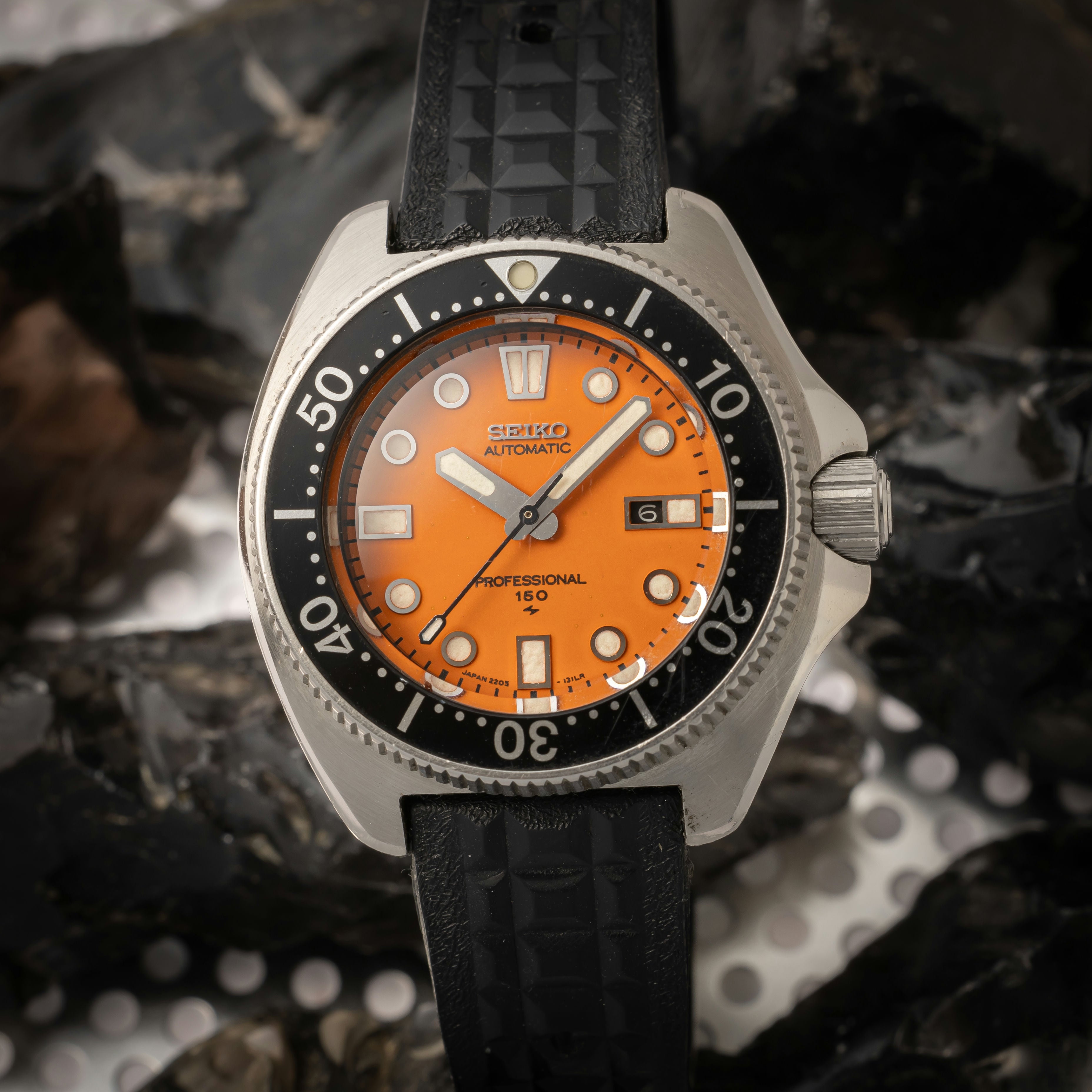 セイコー ダイバー 150m 1978年製 ボーイズサイズ オレンジダイヤル
