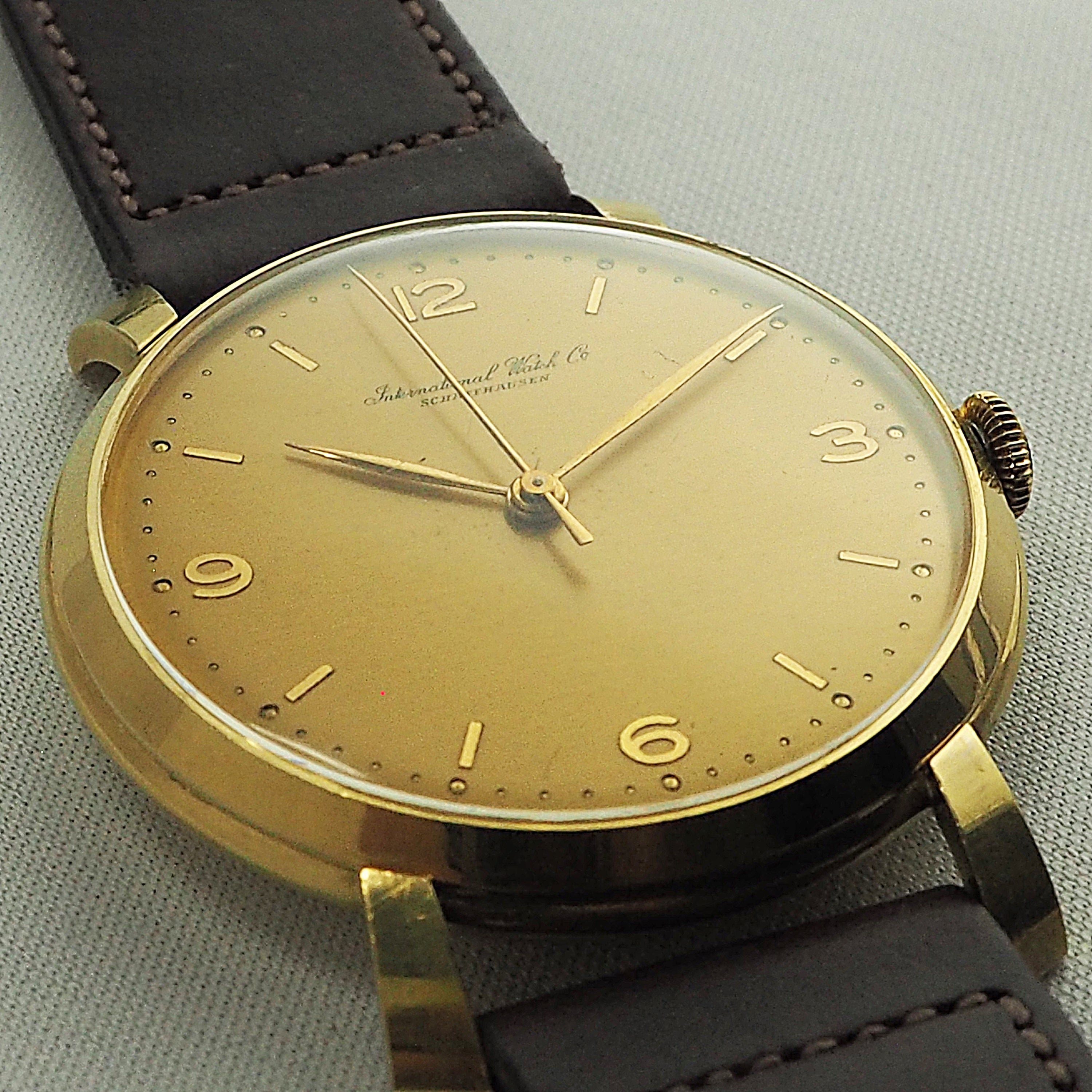 IWC18金無垢 Cal.89搭載 ビッグケース1950年代製