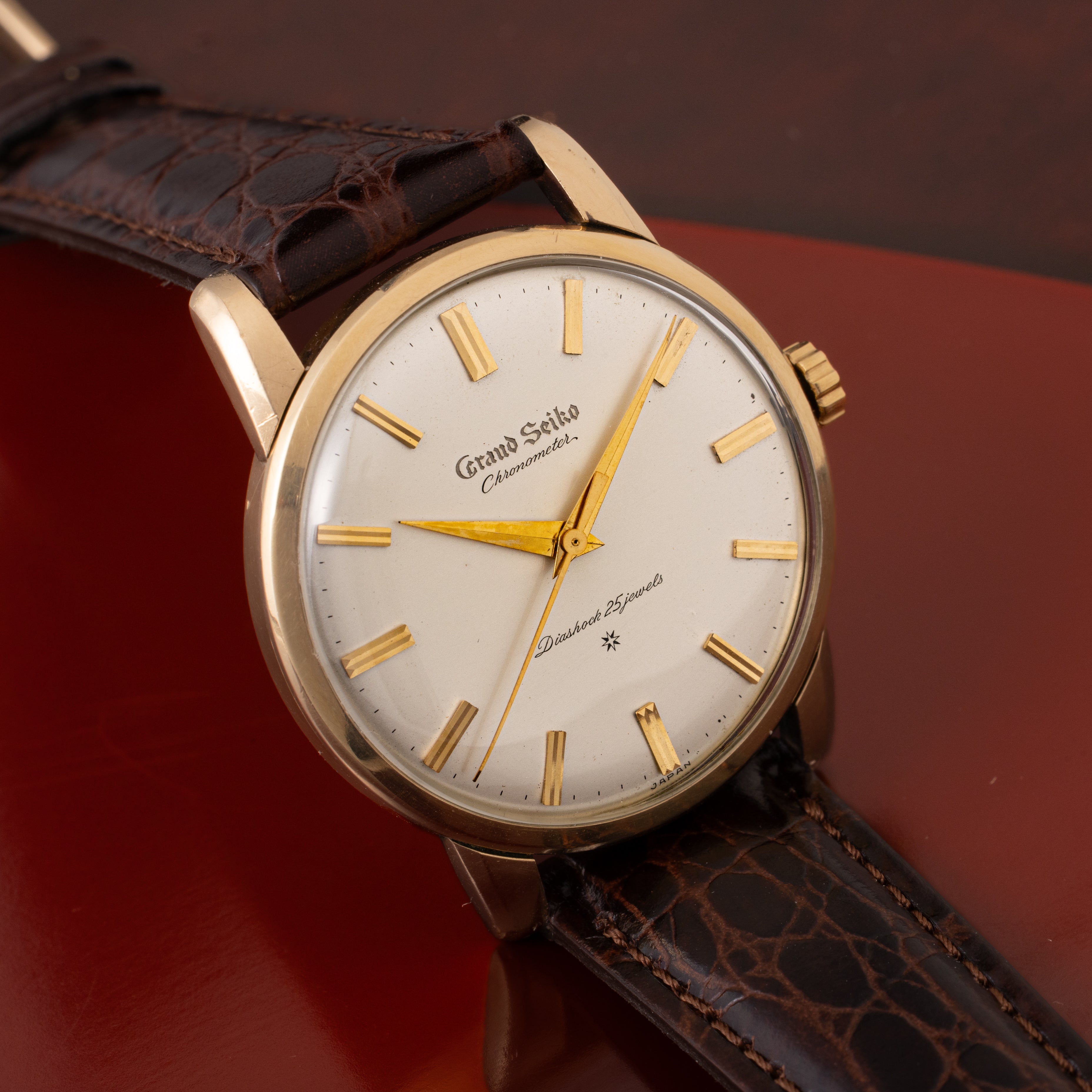 グランドセイコー ファースト 彫文字盤 1960年製 山針 Ref.J14070