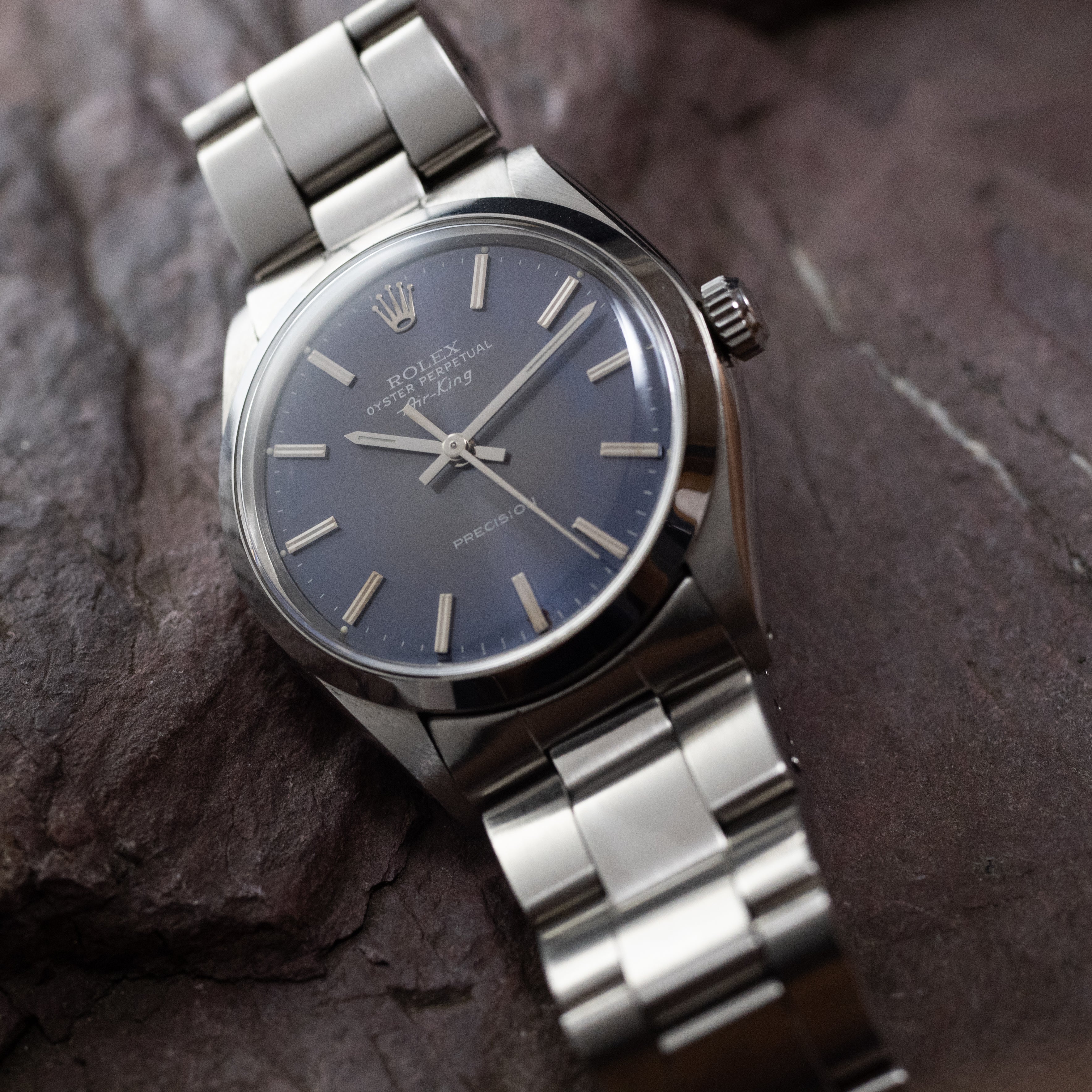 ロレックス エアキング  Ref.5500 ブルーダイヤル 1978年製