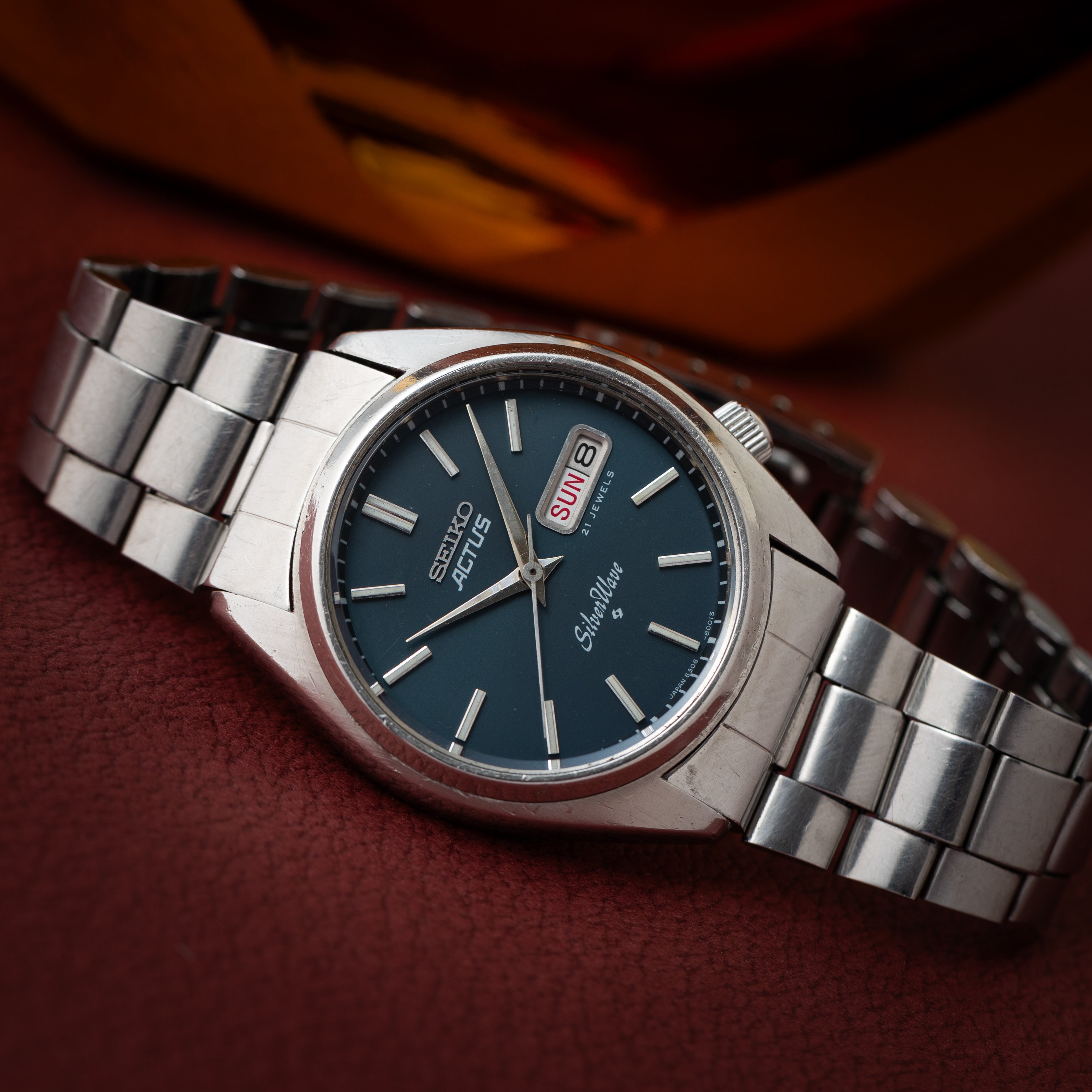 セイコー 5アクタス シルバーウェーブ 1976年製 Ref.6306-8000