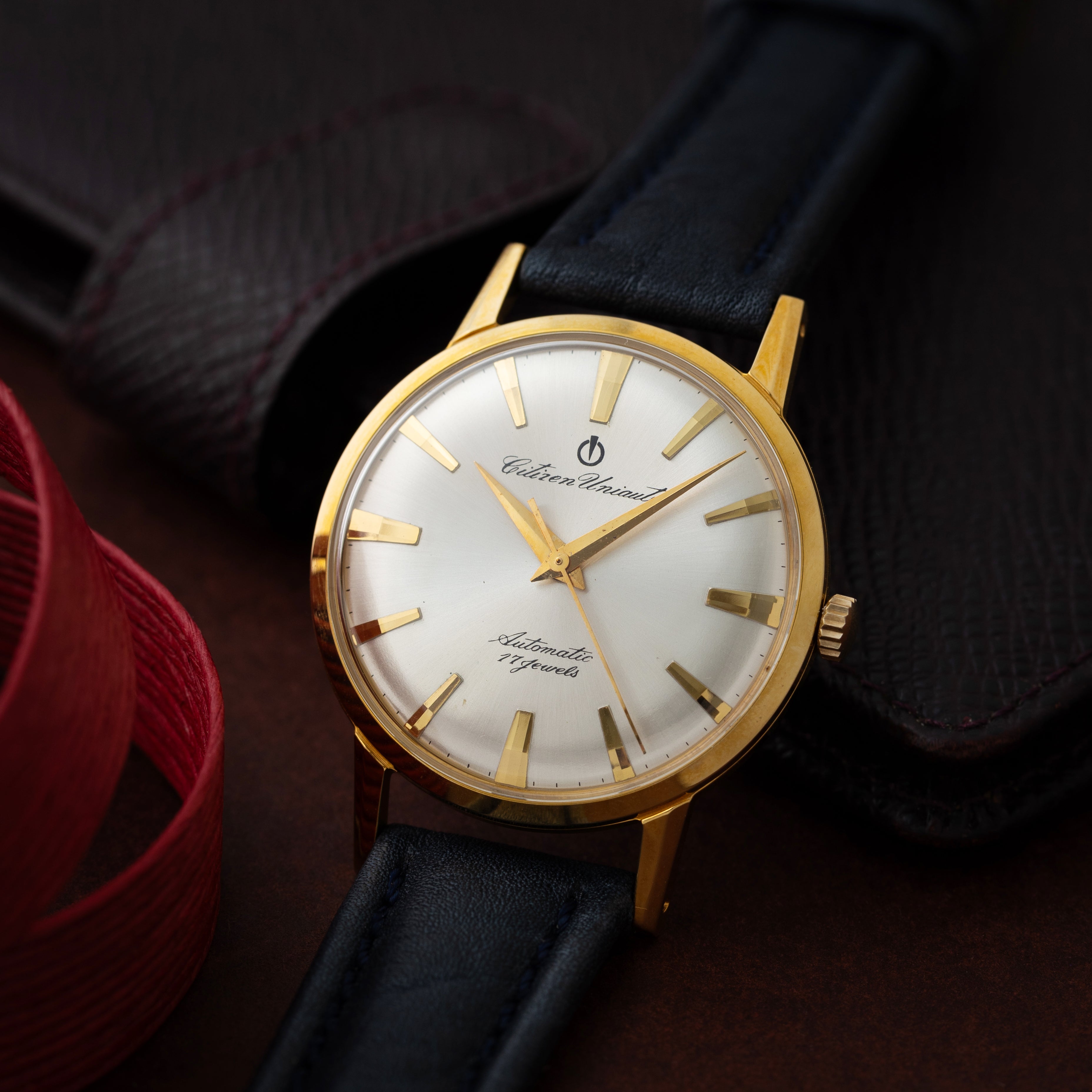 シチズン ユニオート 1963年製 自動巻き 未使用品 金張り