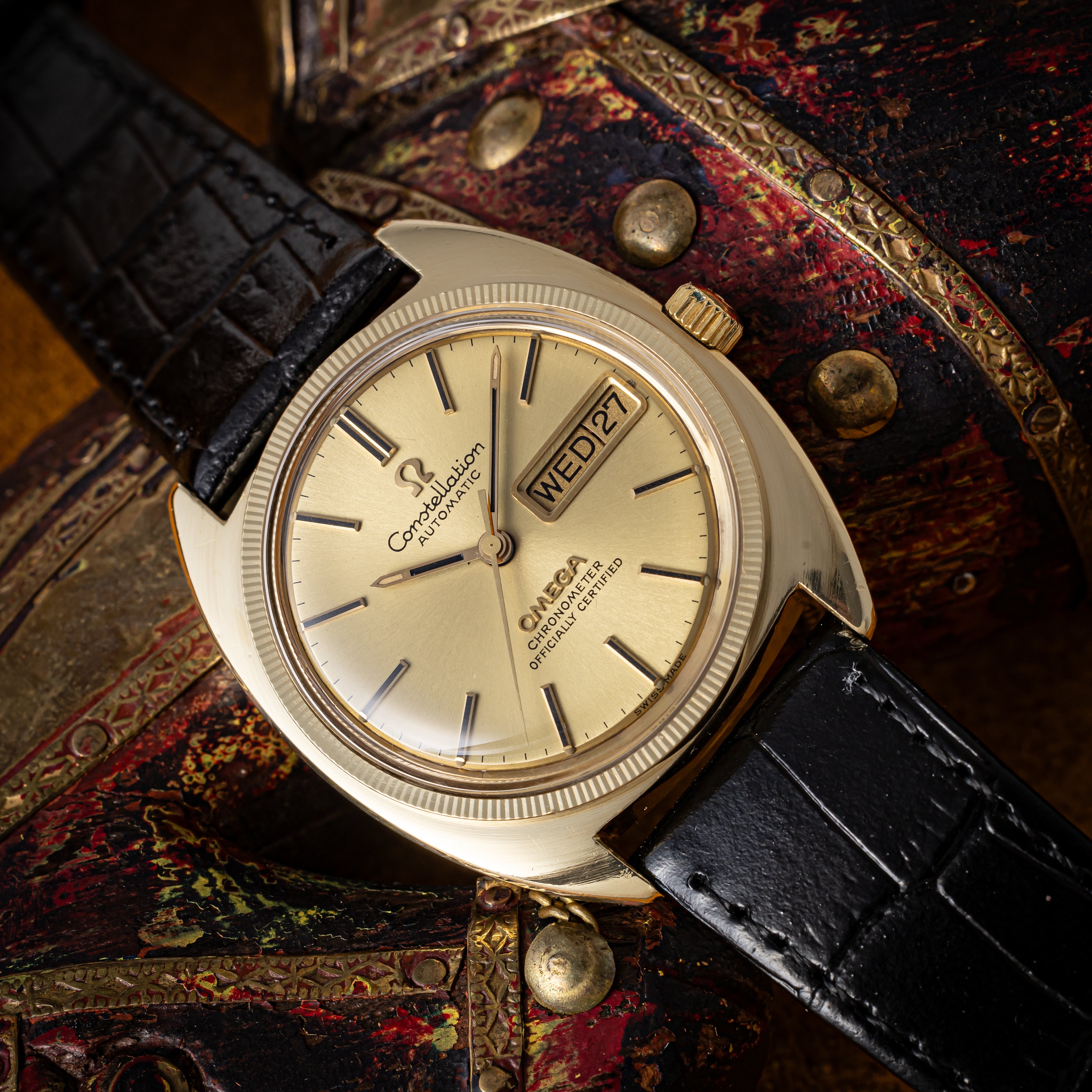 オメガ コンステレーション クロノメーター 1970年製/昭和45年製 ジェンタ 金張り