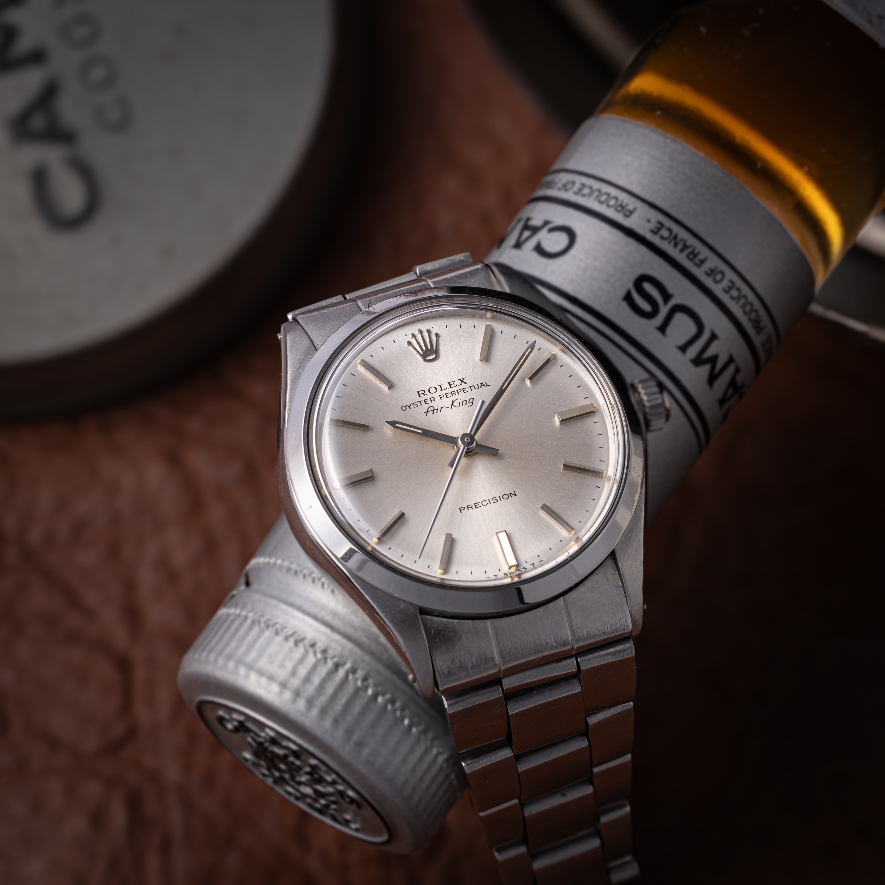 ロレックス エアキング 1973年製 Ref.5500 シルバーダイヤル
