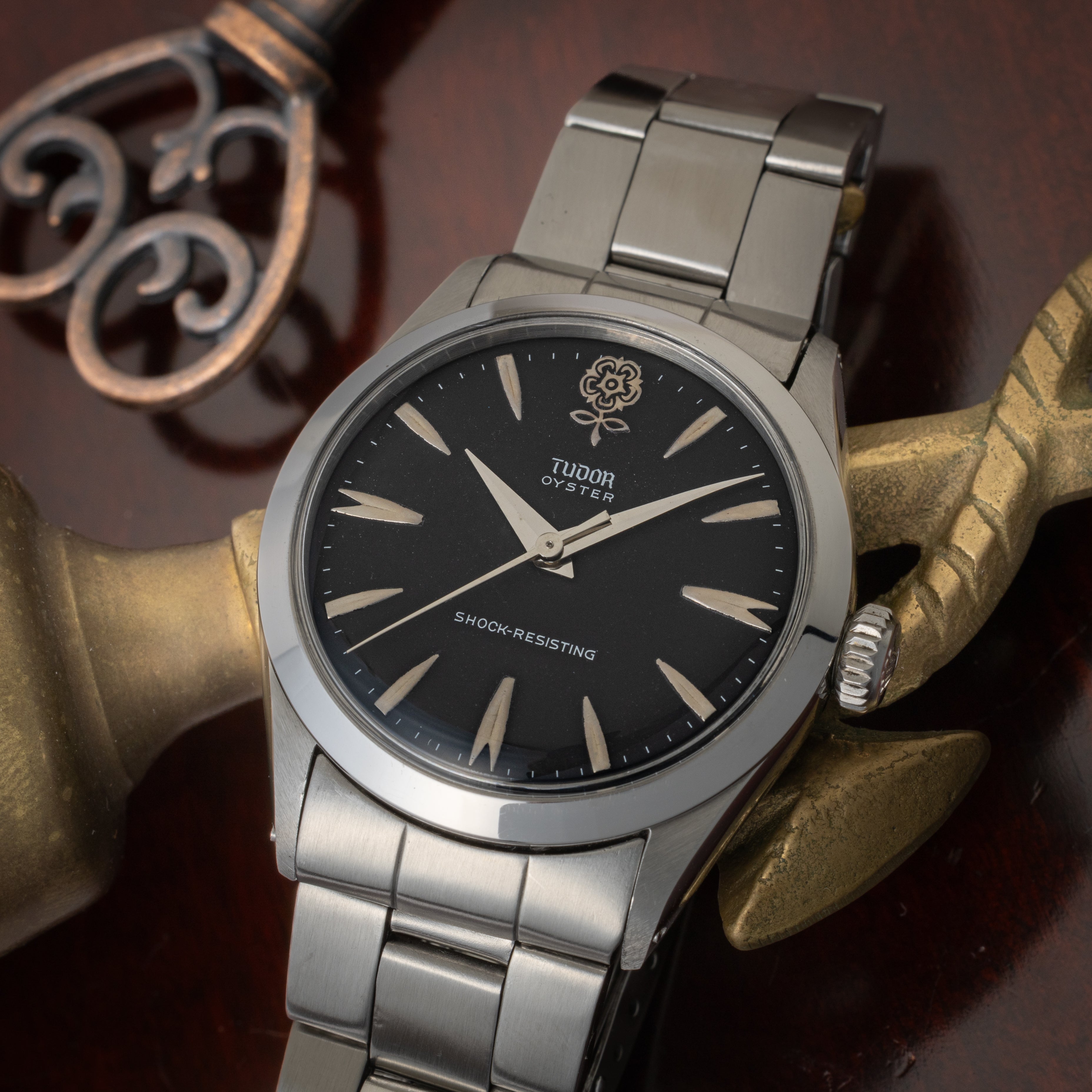 チューダー デカバラ 1963年製 プリンスデイト リダンブラックダイヤル