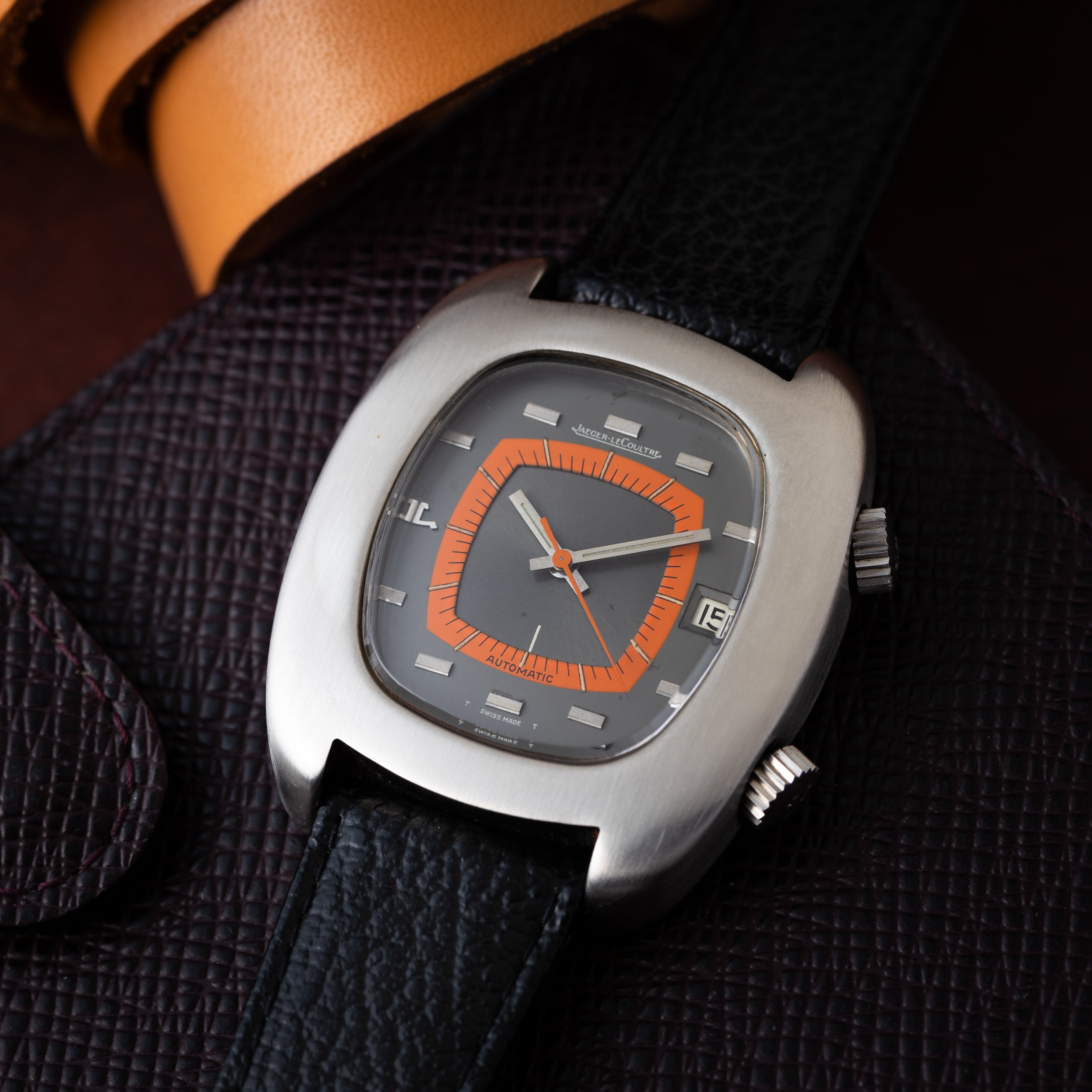 ジャガールクルト メモボックス 1970年代 オートマチック アラームウオッチ