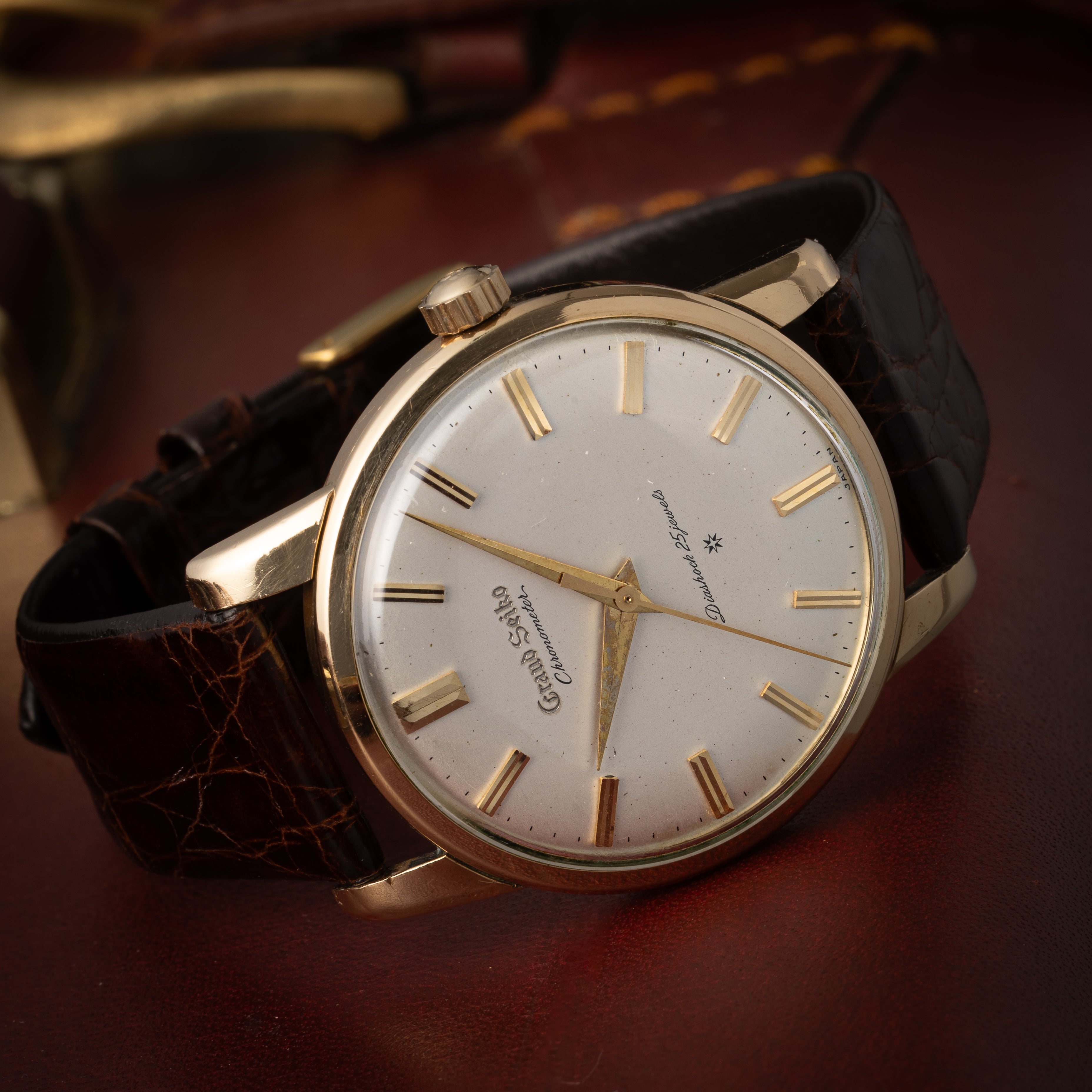 セイコー グランドセイコー 1st 1960年製（昭和35年製） 初期彫り文字盤