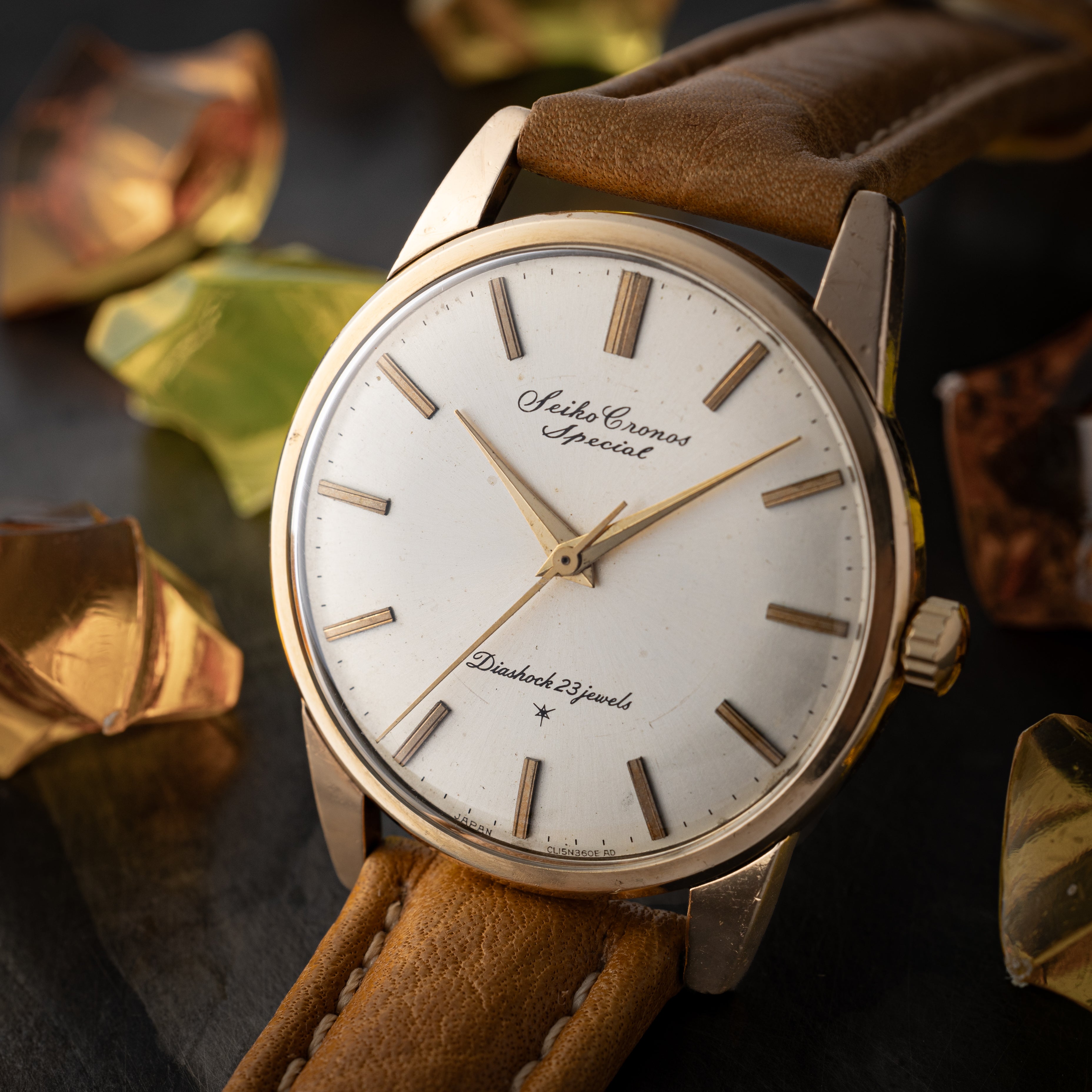 セイコー クロノススペシャル 1962年製 金張り Ref.15033 金張りケース
