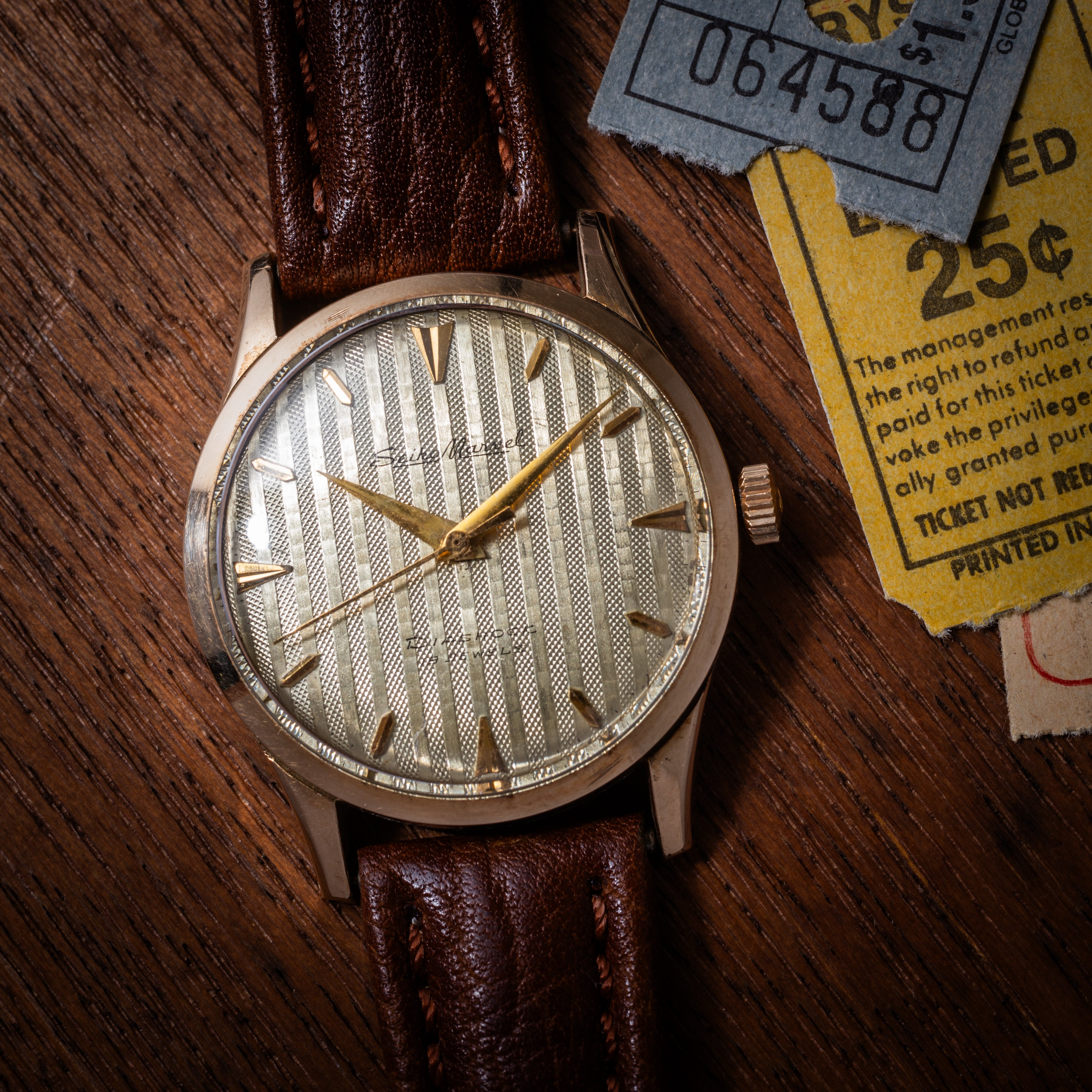 セイコー マーベル 1958年製 19石手巻き タペストリーダイヤル